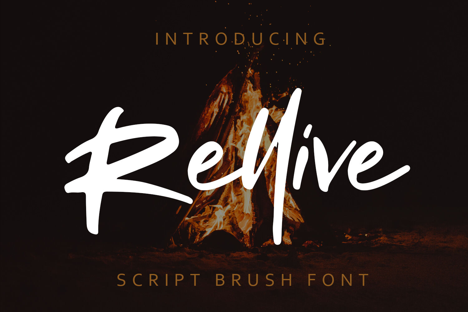 Rellive Brush Script Font By Arendxstudio Thehungryjpeg Com