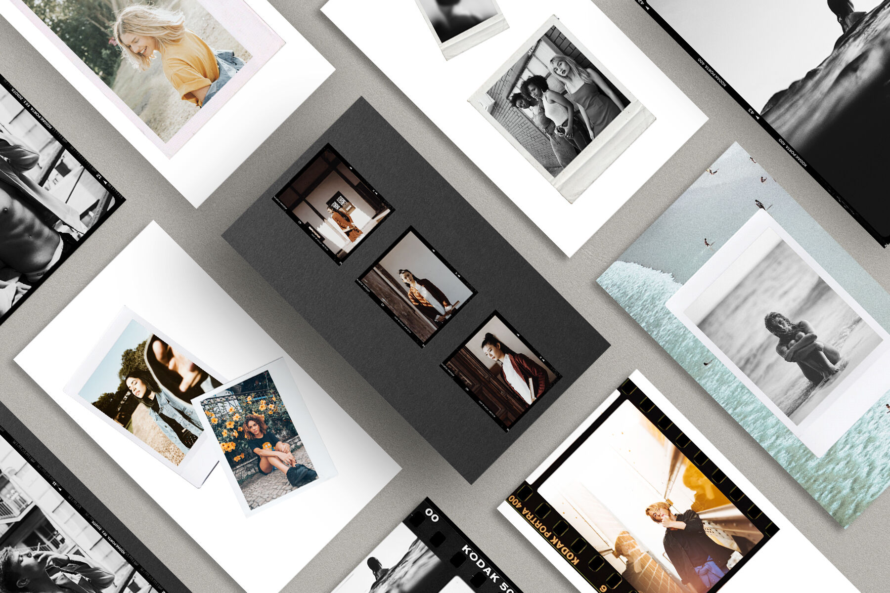 100 Film Frames & Polaroid Instagram Stories Posts, Instagram Template By  GreateCreate