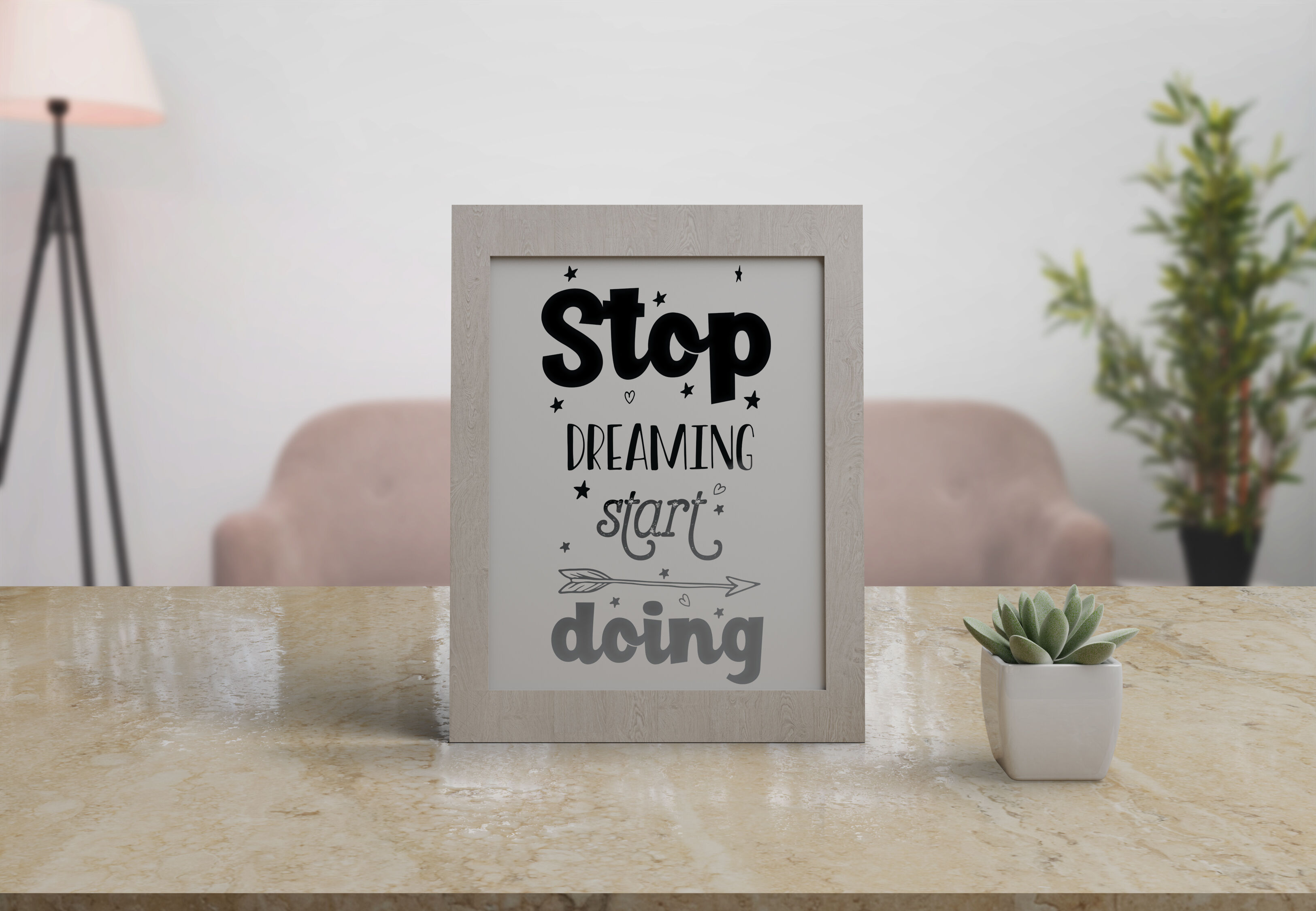 Motivational Quotes, Inspirational Quotes SVG, Quote Wall Art By ART
