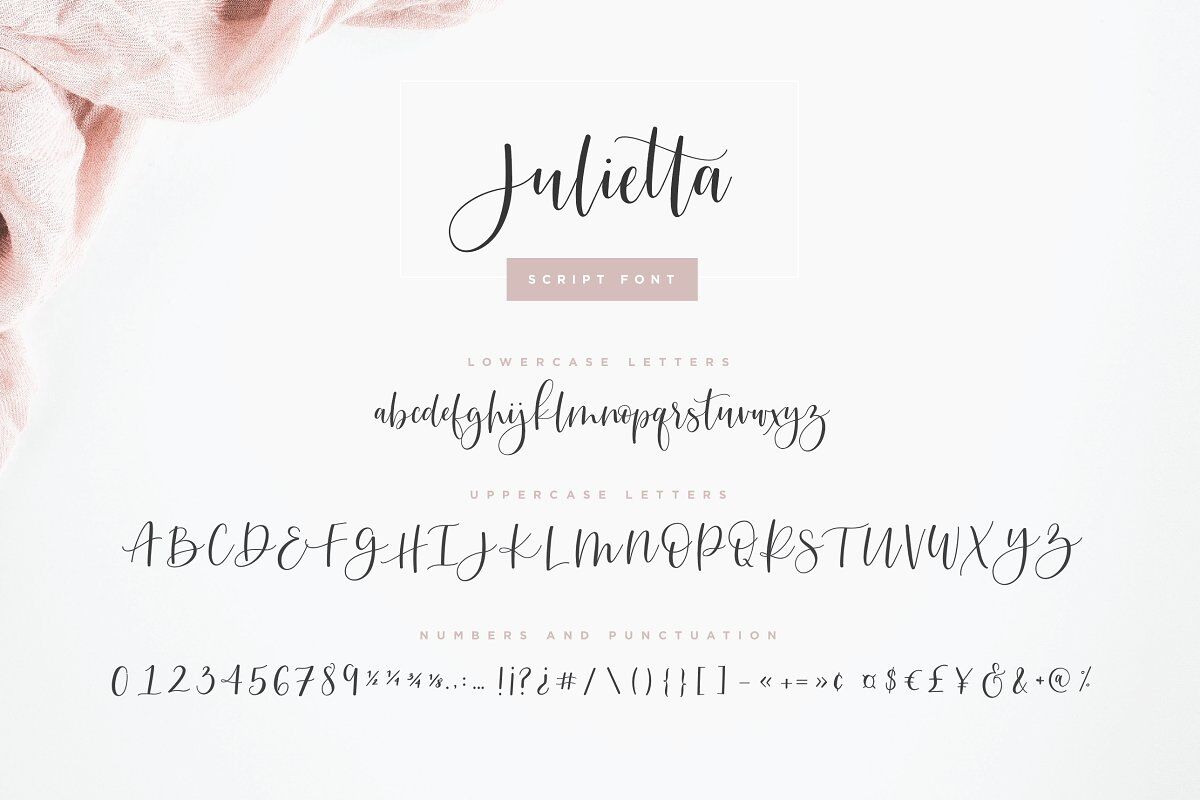 Julietta Script Font By Lindsay Kramlich Thehungryjpeg Com