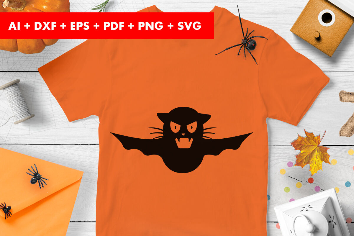 Bat Halloween Vector Svg Png Transparent By Cuttingsvg Thehungryjpeg Com