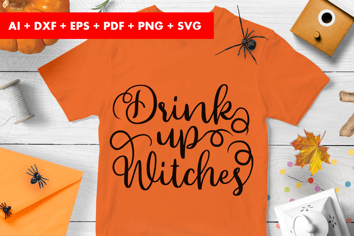 Download Drink Up Witchs Halloween Vector SVG PNG Transparent By ...