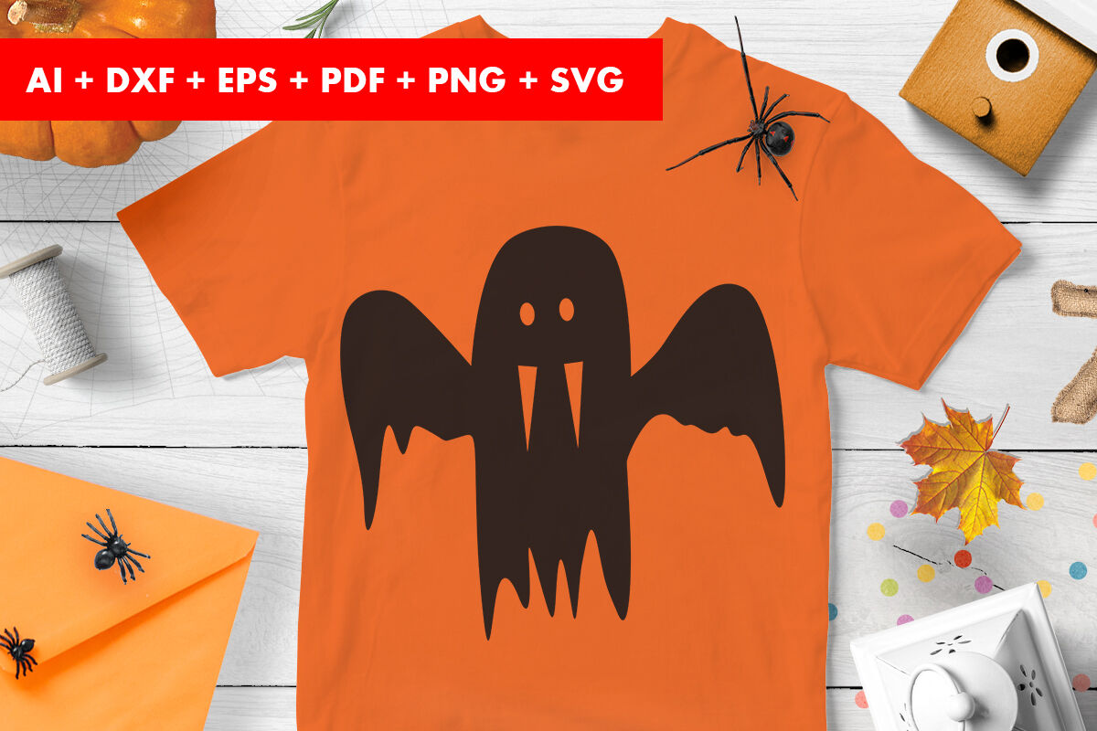 Ghost Clipart Halloween Vector Svg Png Transparent By Cuttingsvg Thehungryjpeg Com