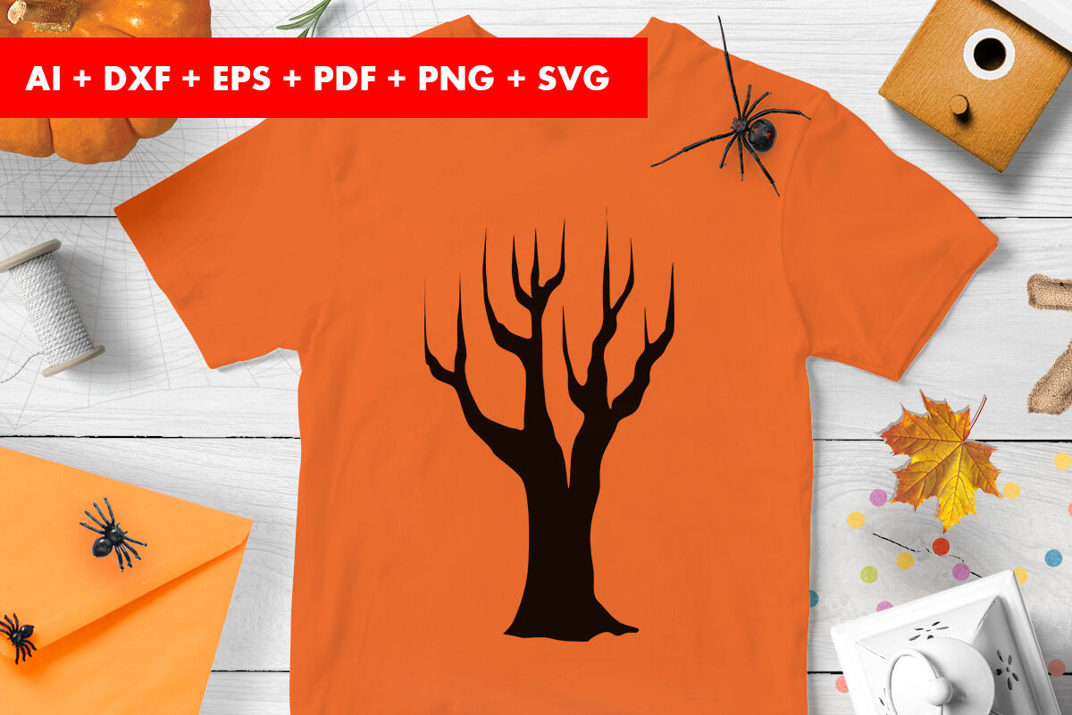 Download Halloween Tree Cricut Files Trick or Treat SVG By ...