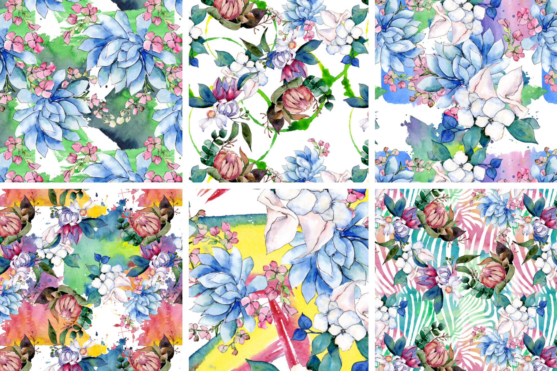 Download Bouquet of flowers bloom watercolor png By MyStocks | TheHungryJPEG.com