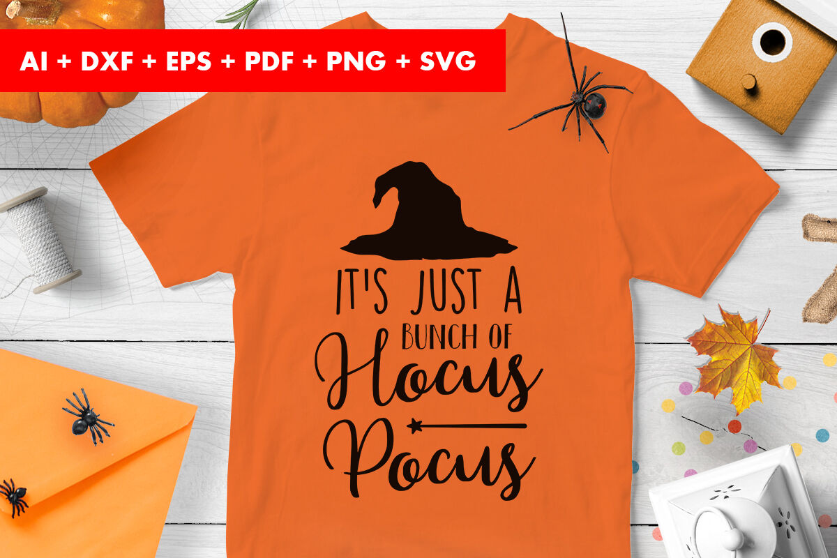 It S Just A Bunch Of Hocus Pocus Halloween Svg By Cuttingsvg Thehungryjpeg Com