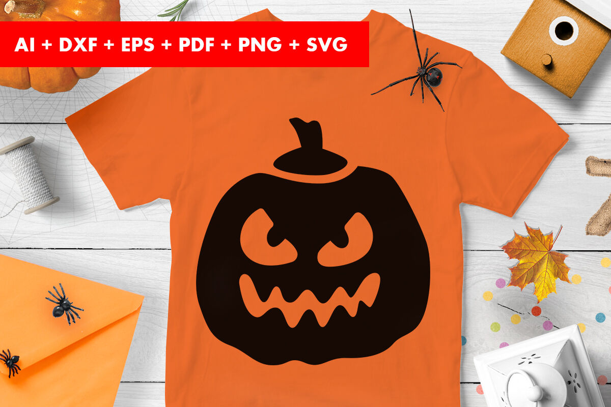 Pumpkin Halloween Halloween Svg Design By Cuttingsvg Thehungryjpeg Com