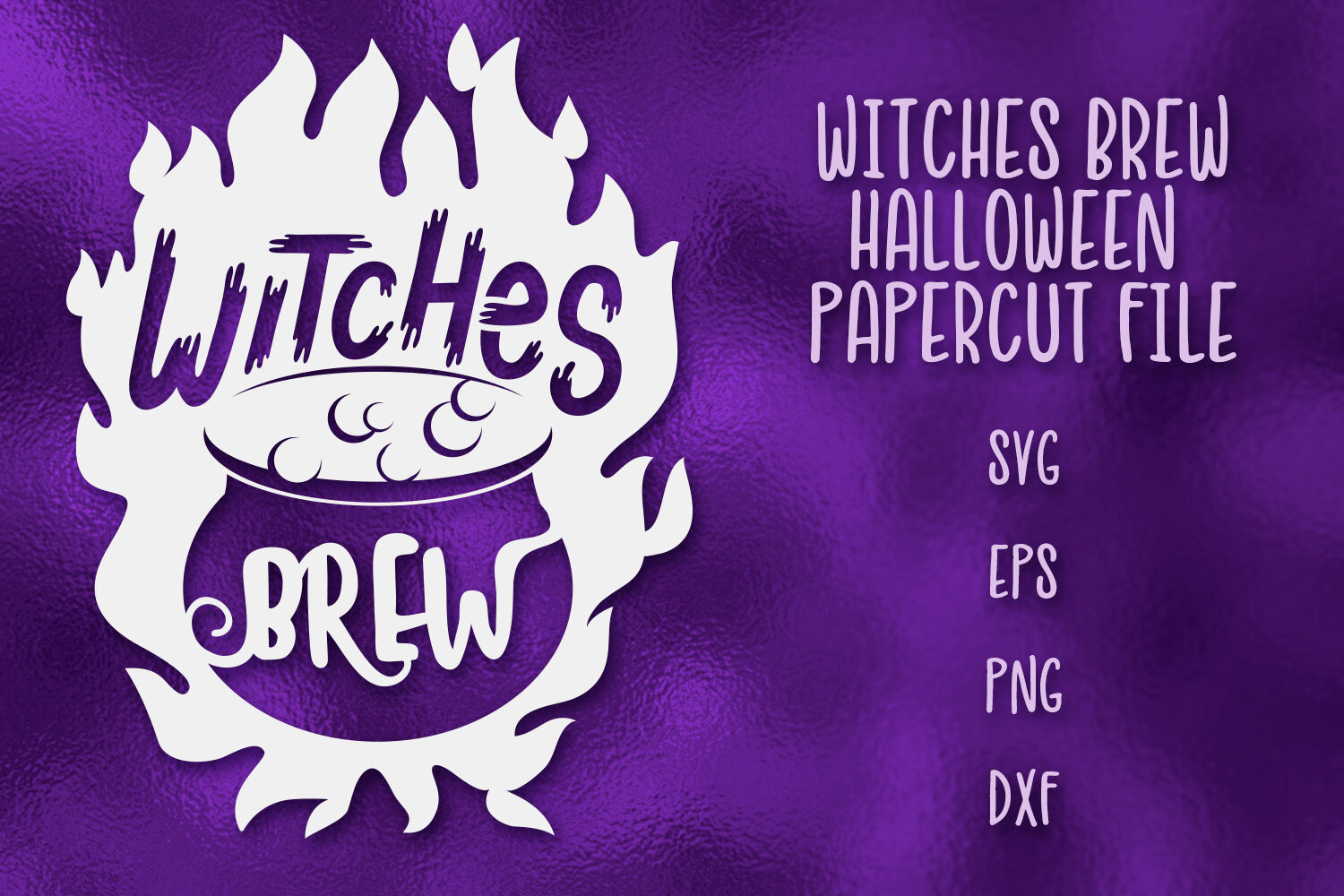 Witches Brew Halloween Svg Papercut File By Tatiana Cociorva Designs Thehungryjpeg Com