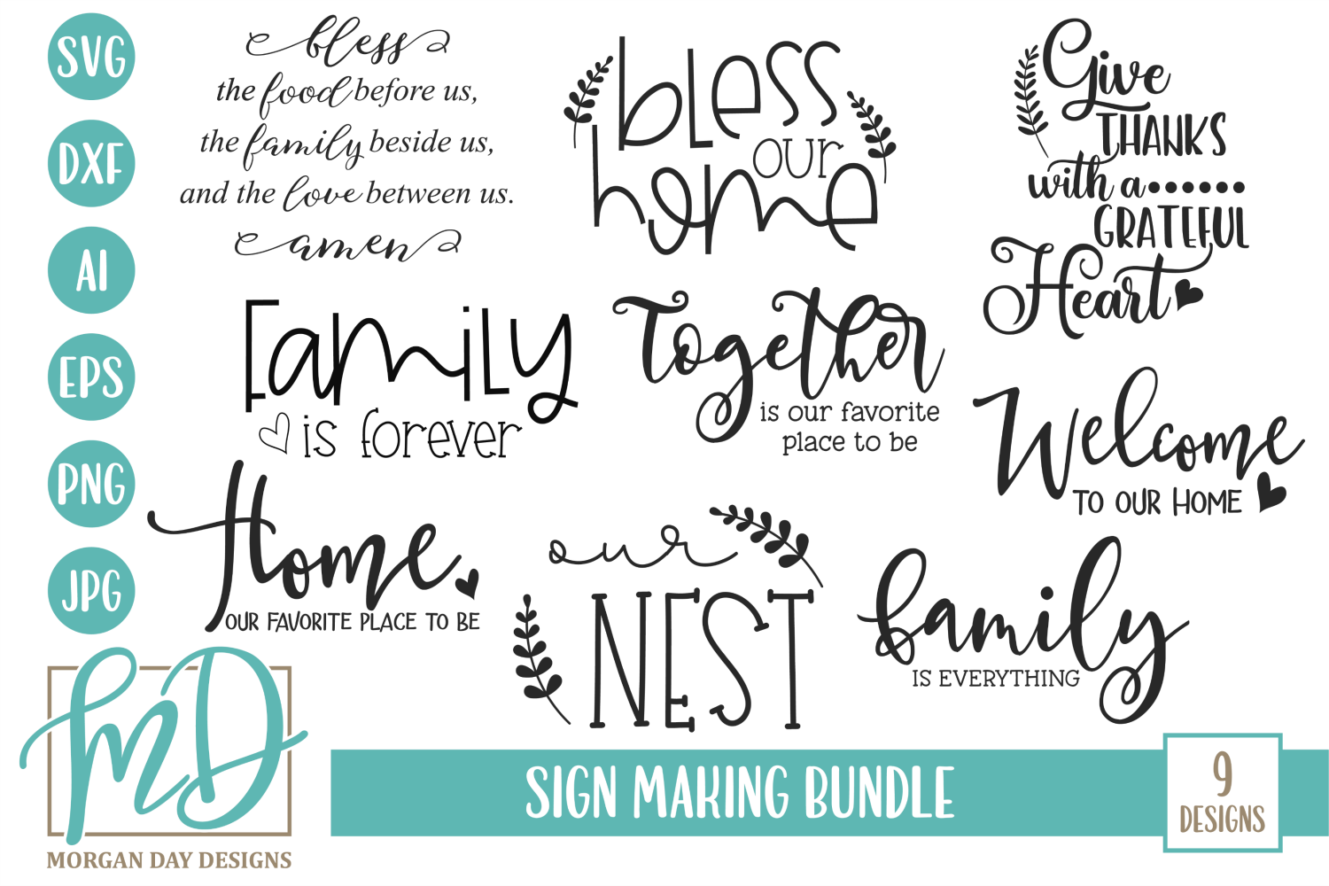 Download Sign Making Svg Bundle By Morgan Day Designs Thehungryjpeg Com