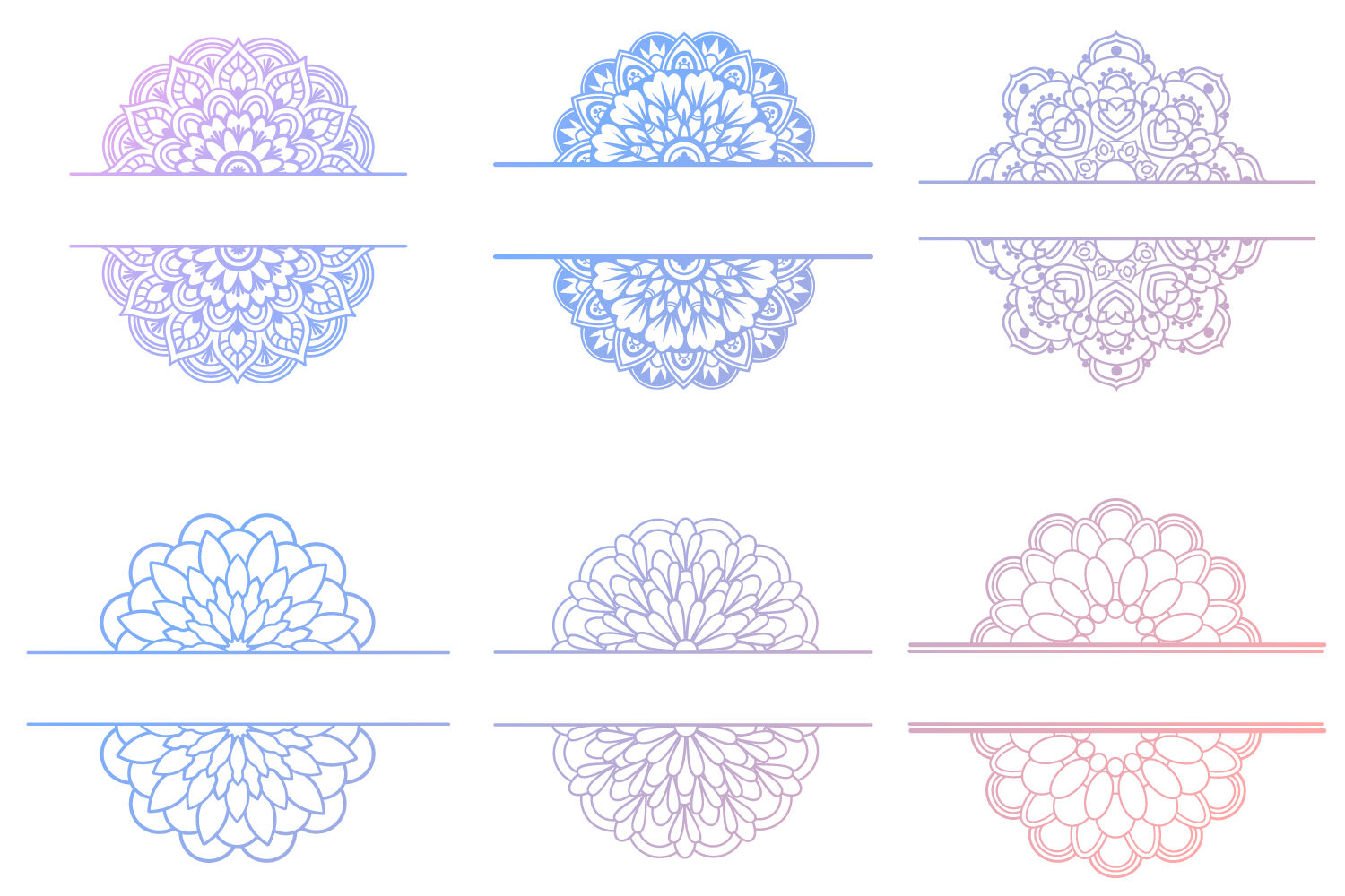 Download Mandala Bundle- 40 SVG cut files By Tatiana Cociorva Designs | TheHungryJPEG.com