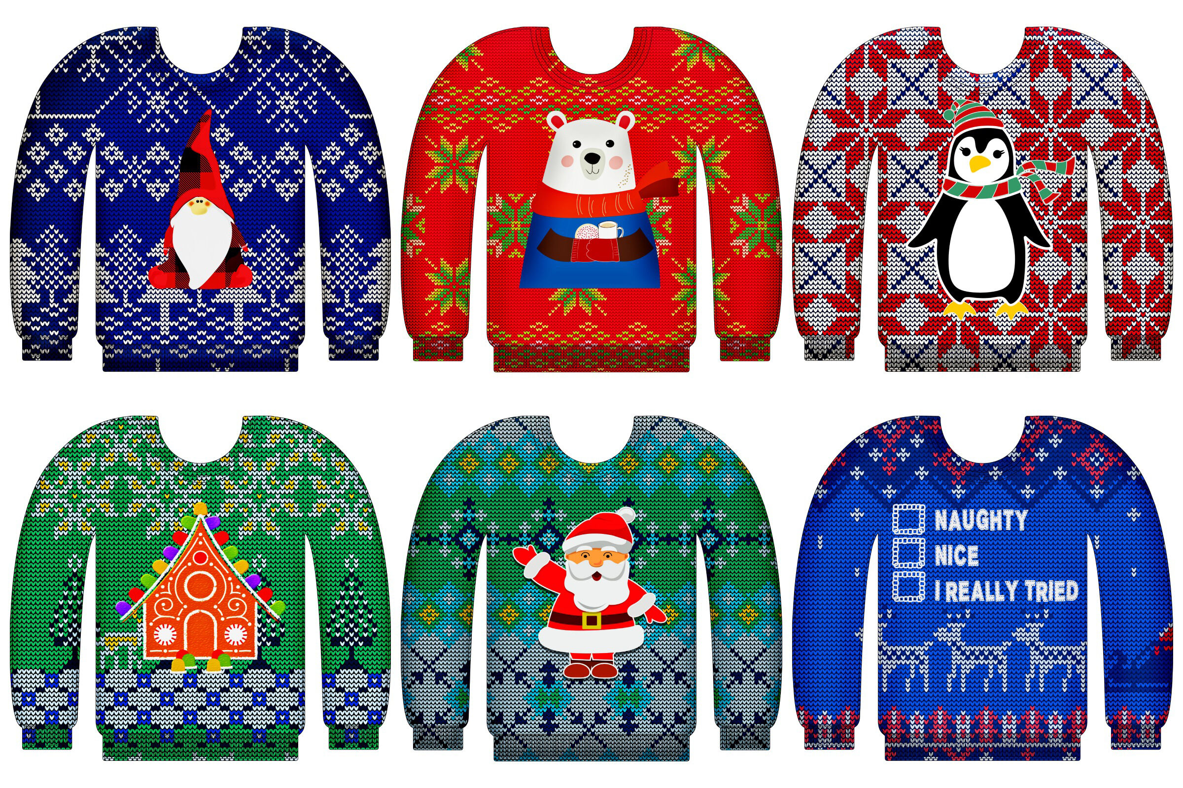 Ugly Sweater Printables