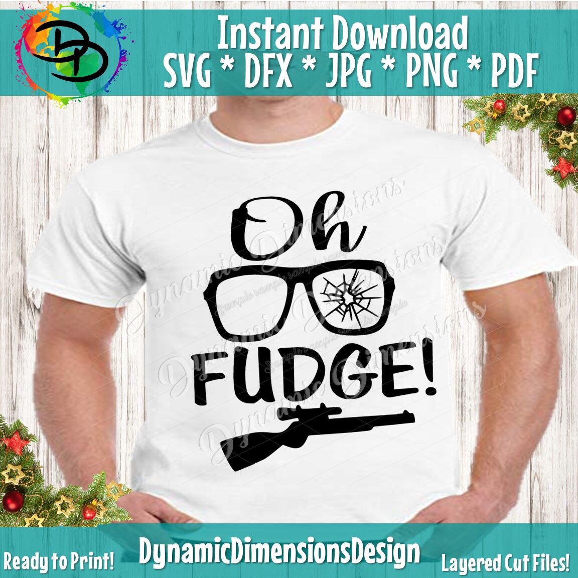 Download Oh Fudge svg, Christmas Quote, Ralphie svg, Christmas svg ...