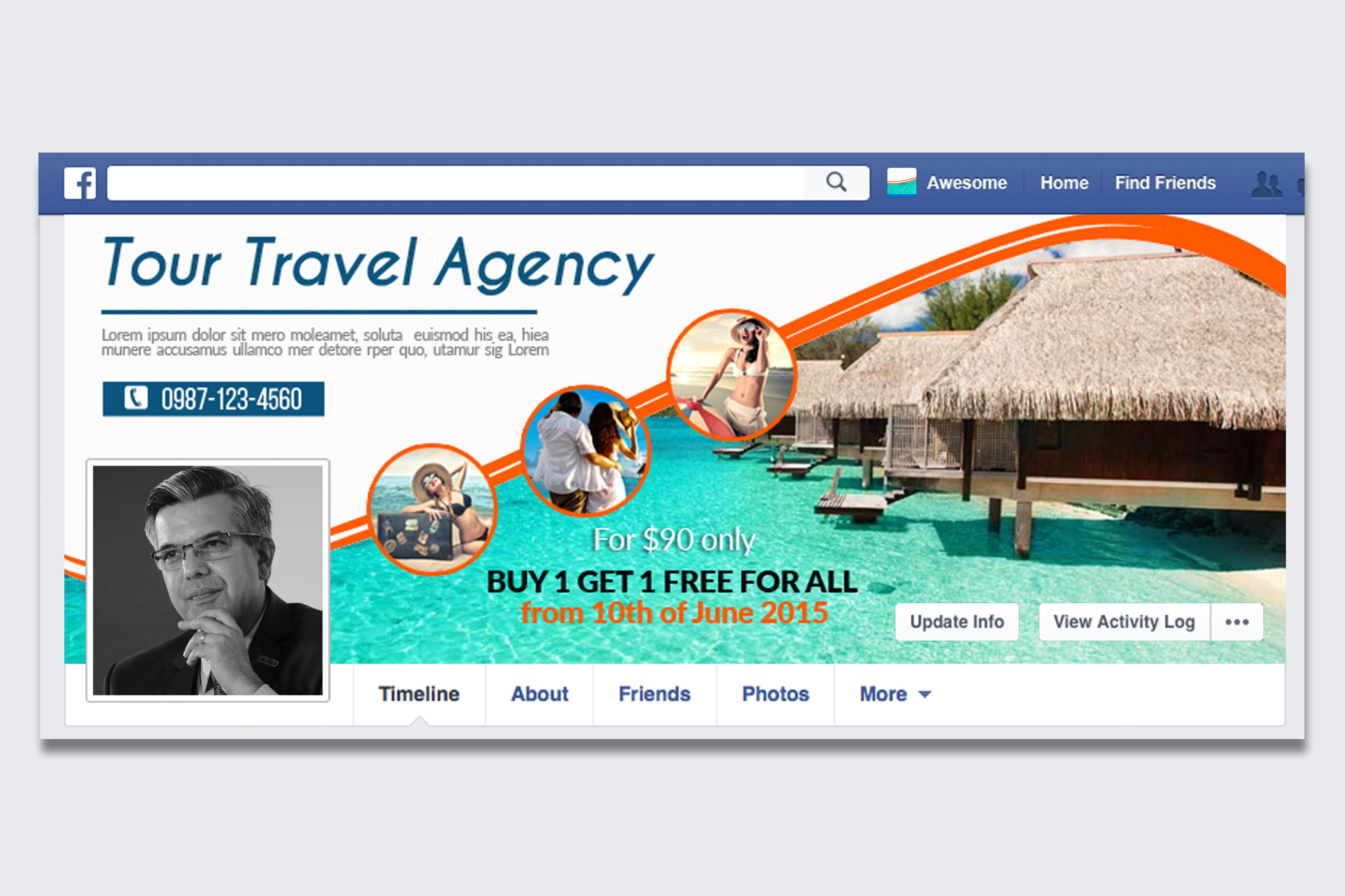 best travel facebook page