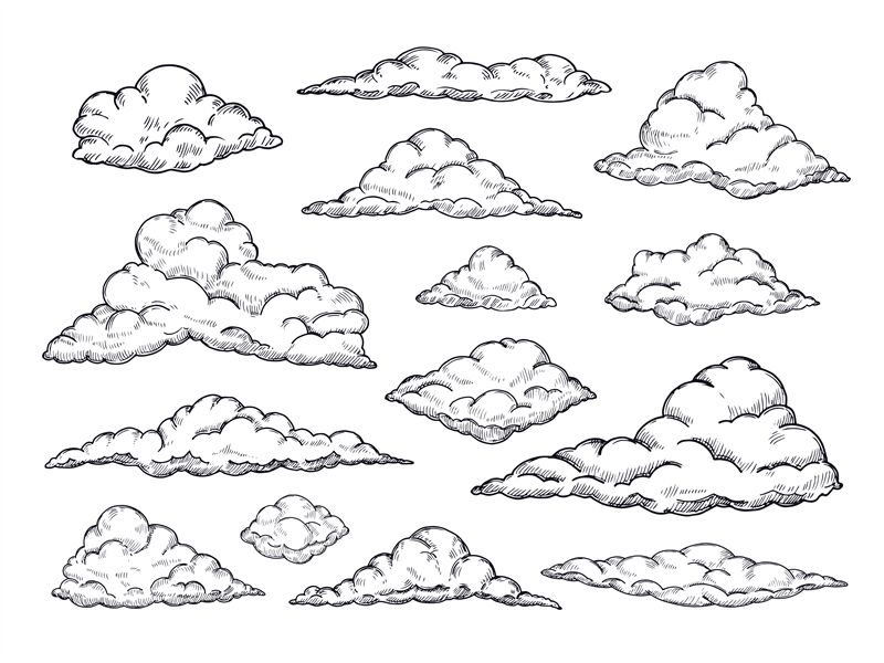outline of cloud