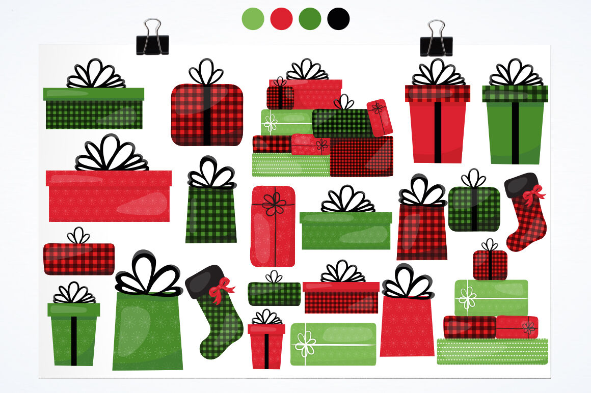 Christmas Gifts graphic and illustration By Prettygrafik Design ...