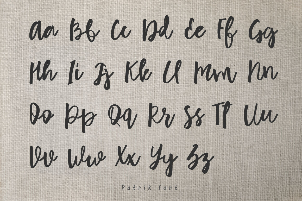 Patrik Handwritten Script By Mr Typeman Thehungryjpeg Com