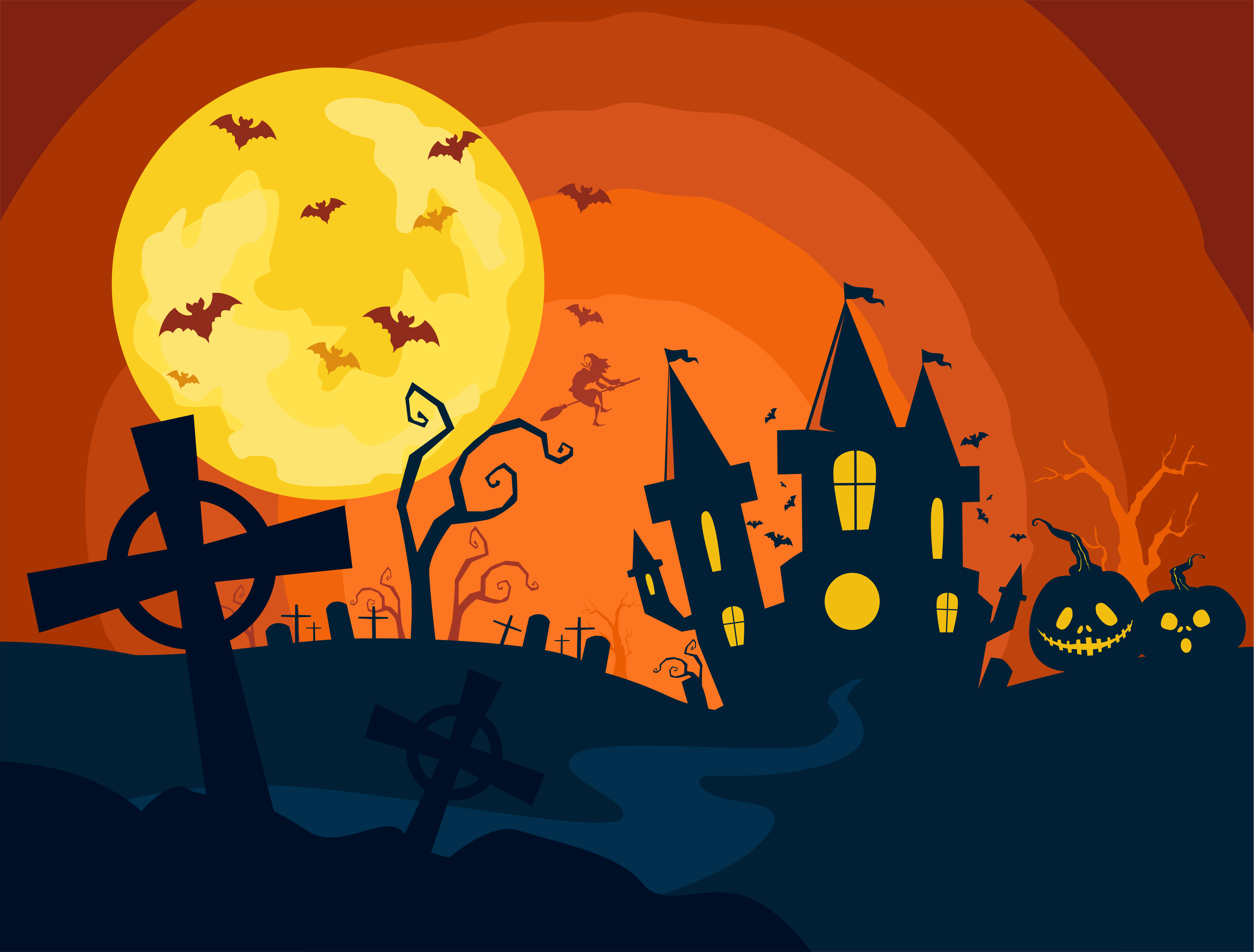 Halloween mega bundles By Arsyi Design | TheHungryJPEG