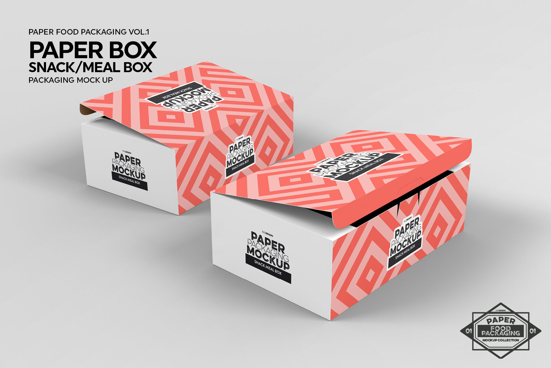 Food Package Mockup Psd