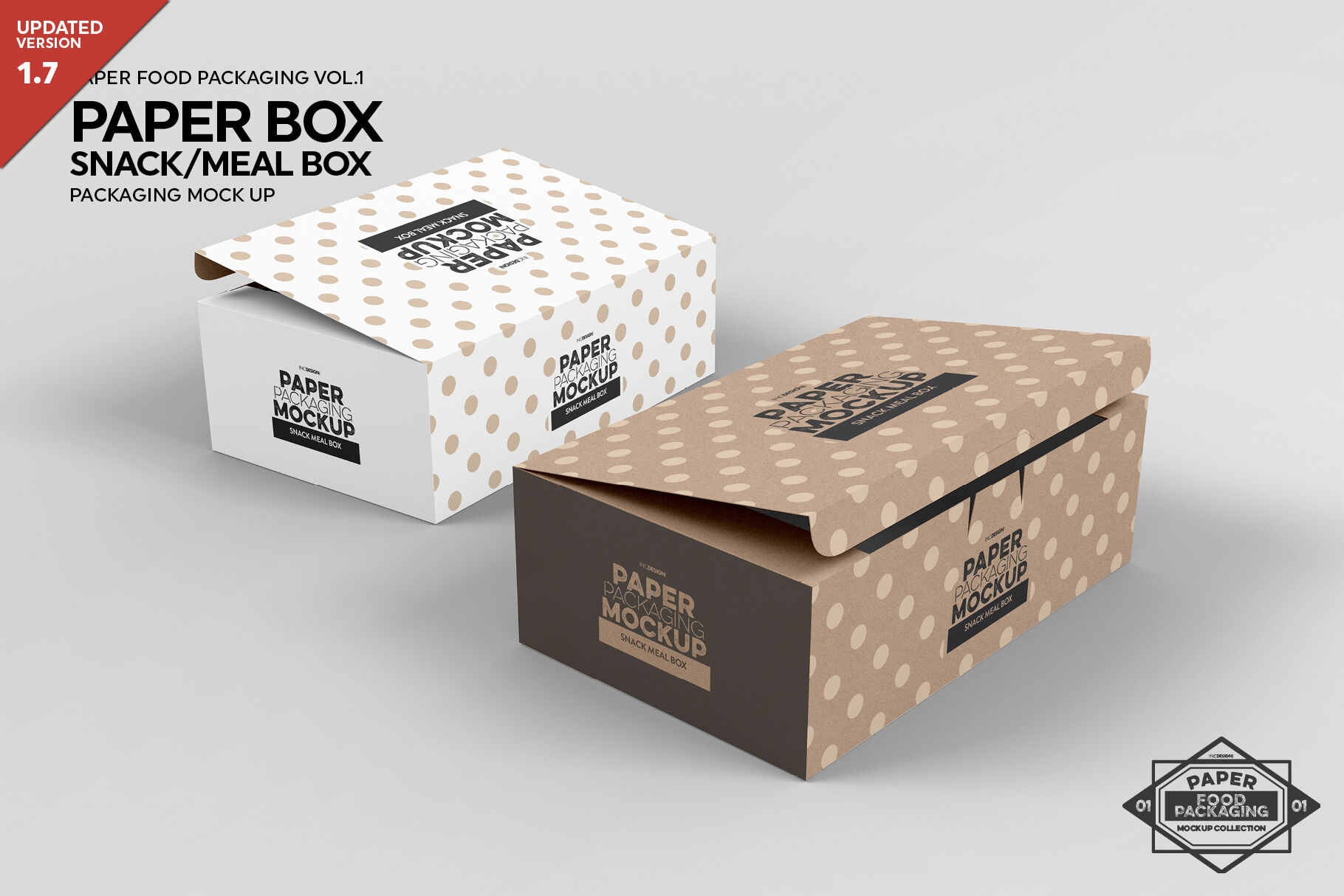 Download Snack or Meal Box Packaging MockUp By INC Design Studio ...