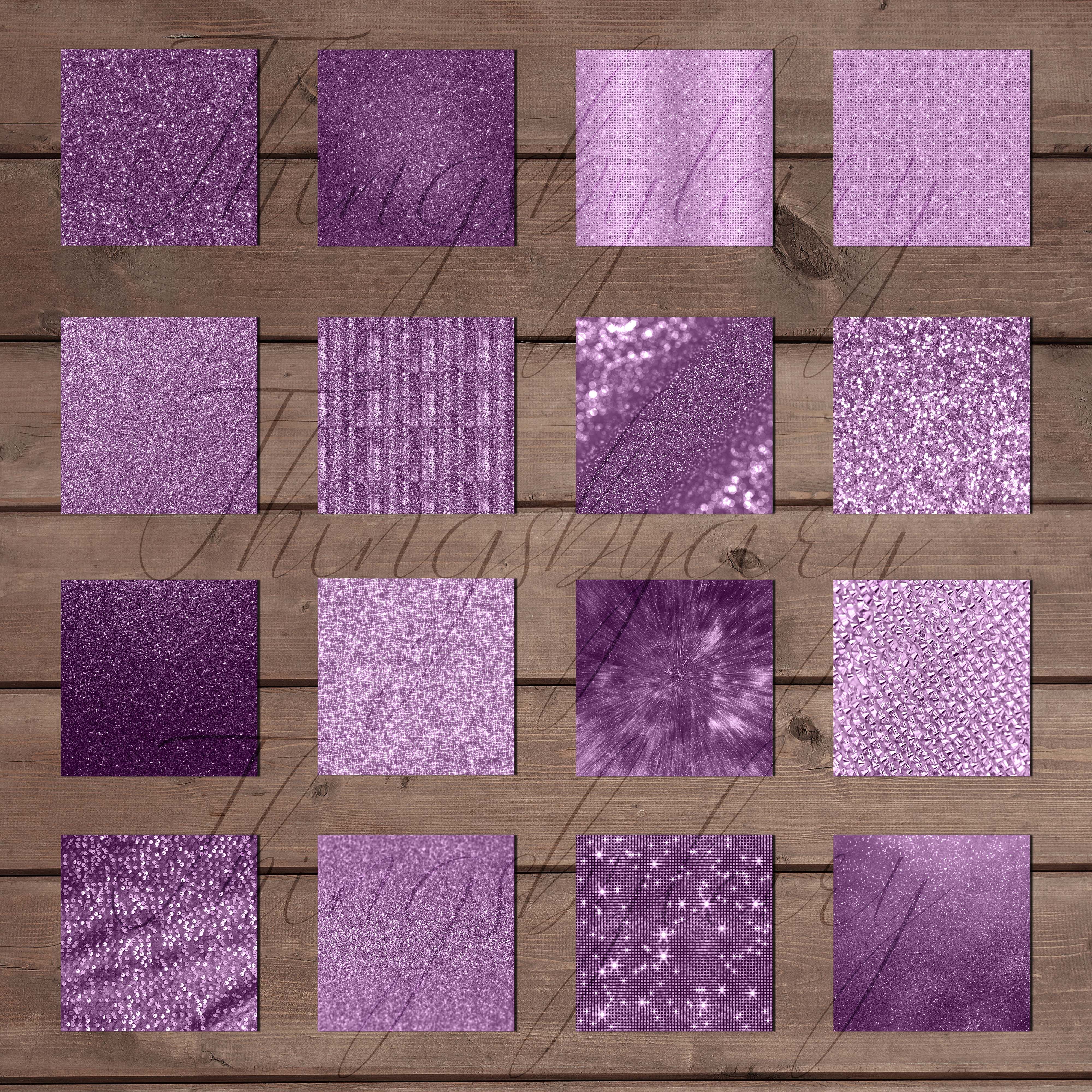 Brown and Purple Glitter Digital Paper,digital Paper, Contact Paper,glam  Digital Paper, Glitter Background, Digital Paper, Digital Download 