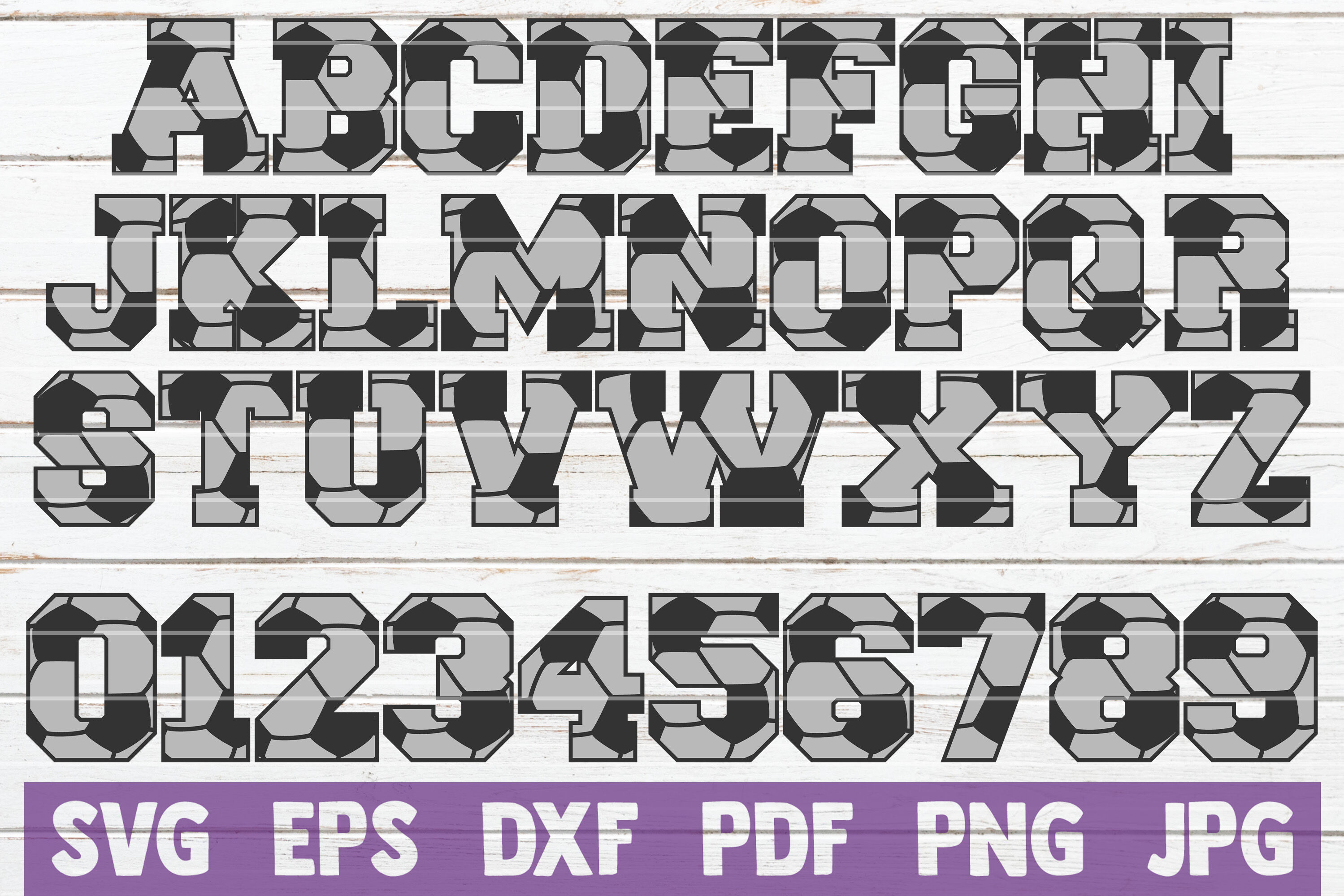 Download Sports Alphabets SVG Bundle | SVG Cut Files By ...