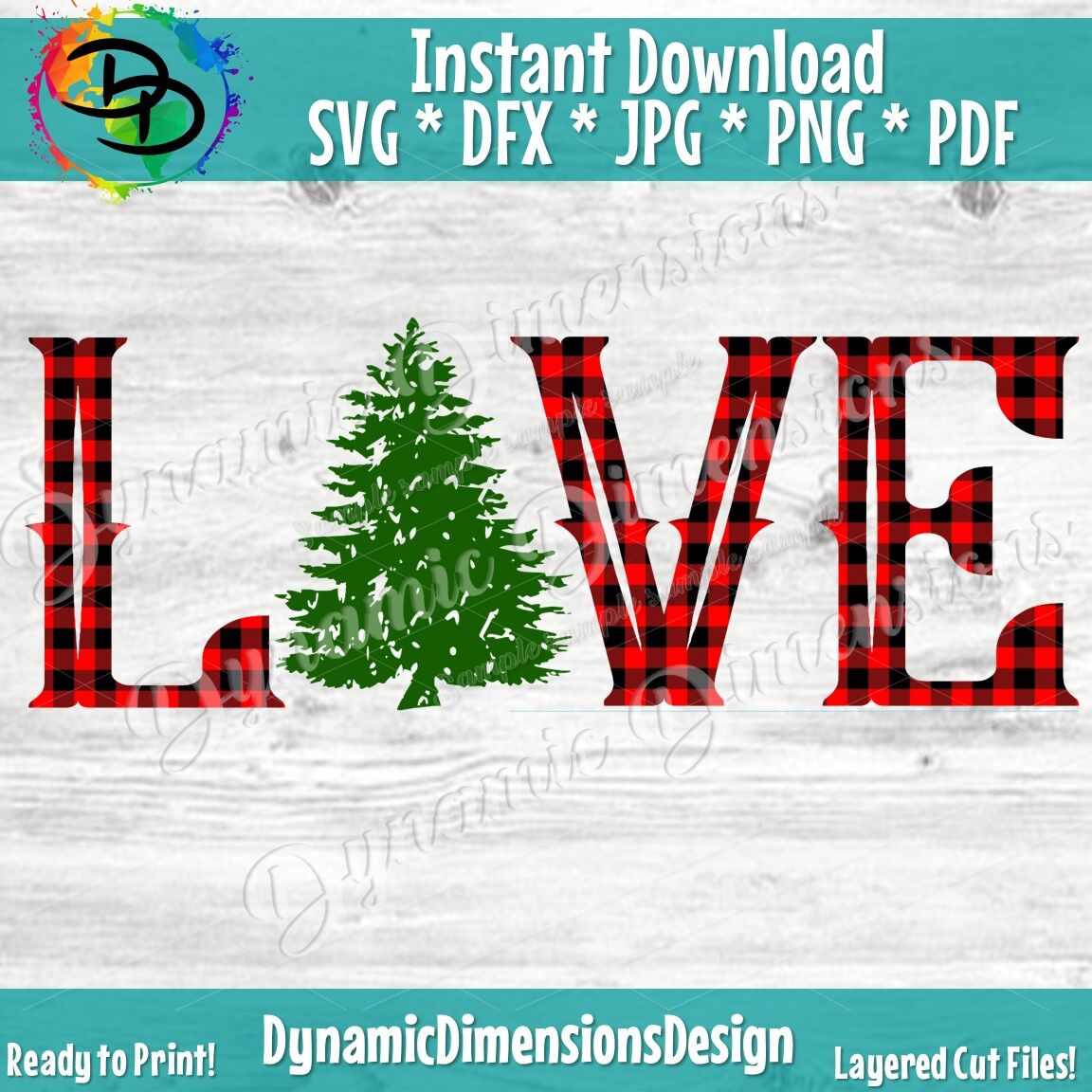 Download Christmas Svg Love Christmas Winter Svg Santa Svg Christmas Tree By Dynamic Dimensions Thehungryjpeg Com