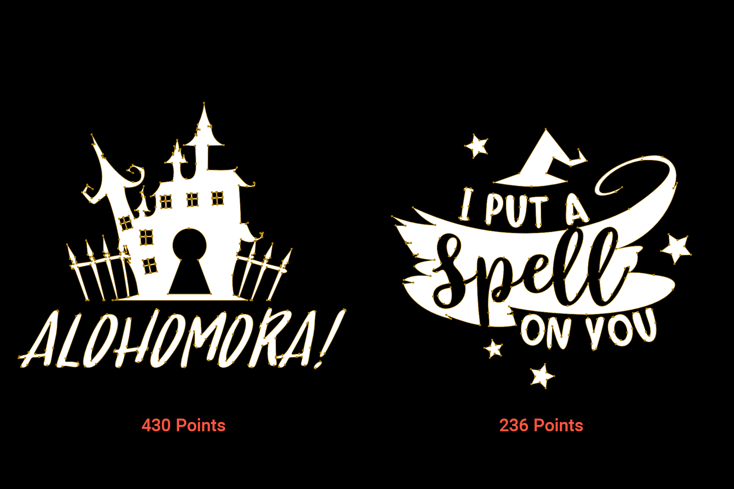 Halloween Svg Quotes I Put A Spell On You Alohomora By Craft N Cuts Thehungryjpeg Com