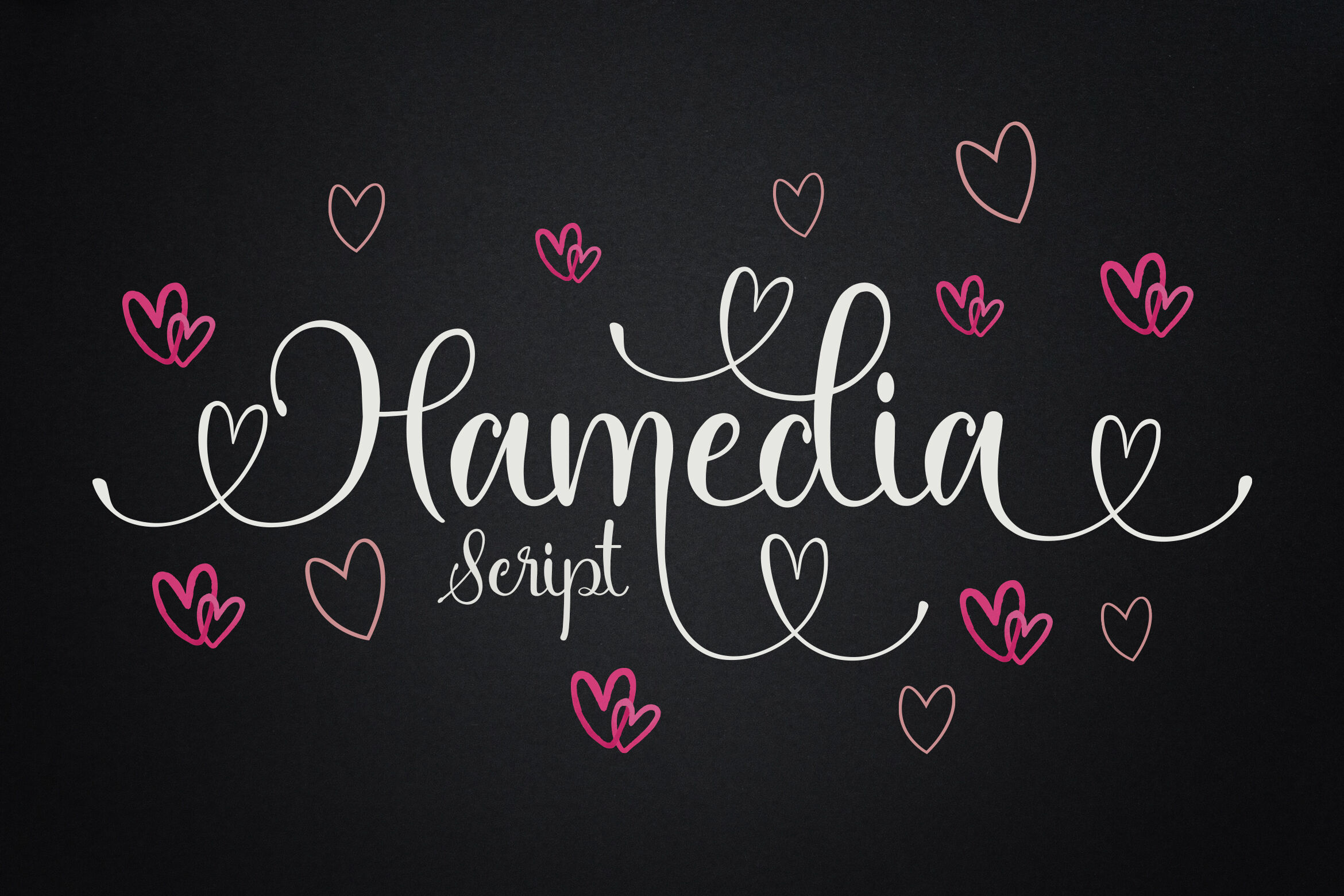 Hamedia Script Font By Mdr Designs Thehungryjpeg Com