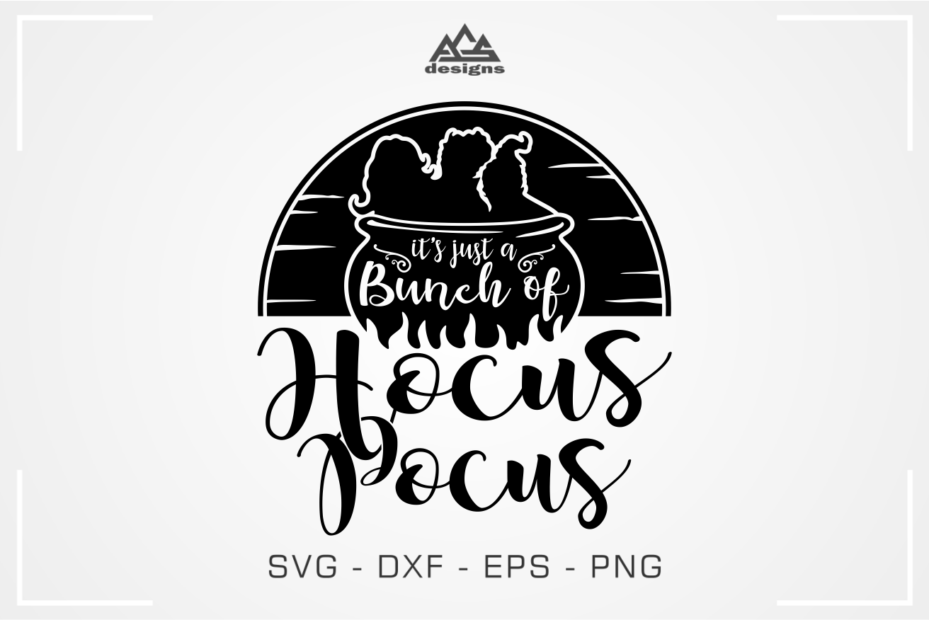 Bunch Of Hocus Pocus Halloween Svg Design By Agsdesign Thehungryjpeg Com