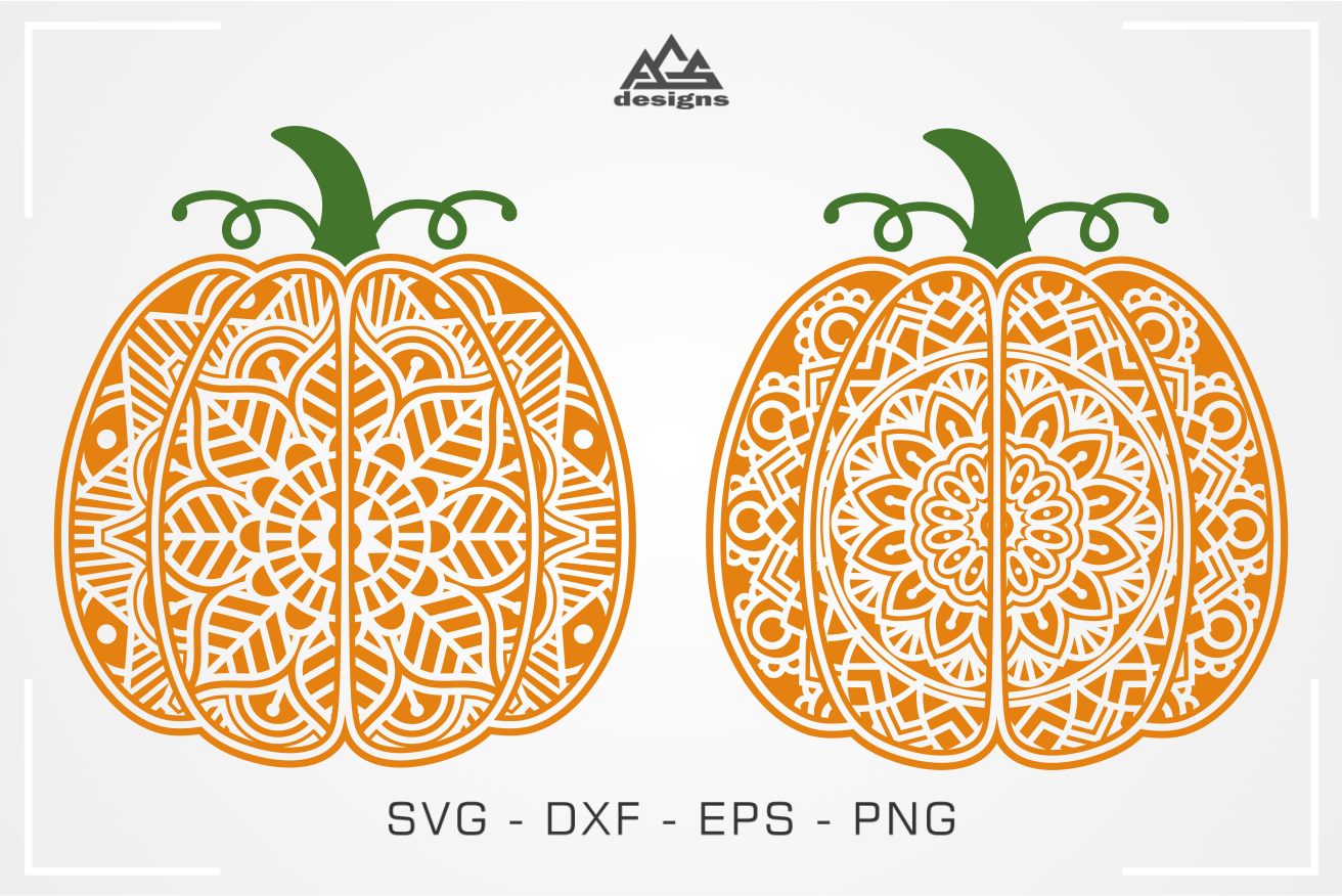 Download 6 Pumpkin Mandala Fall Svg Design By Agsdesign Thehungryjpeg Com