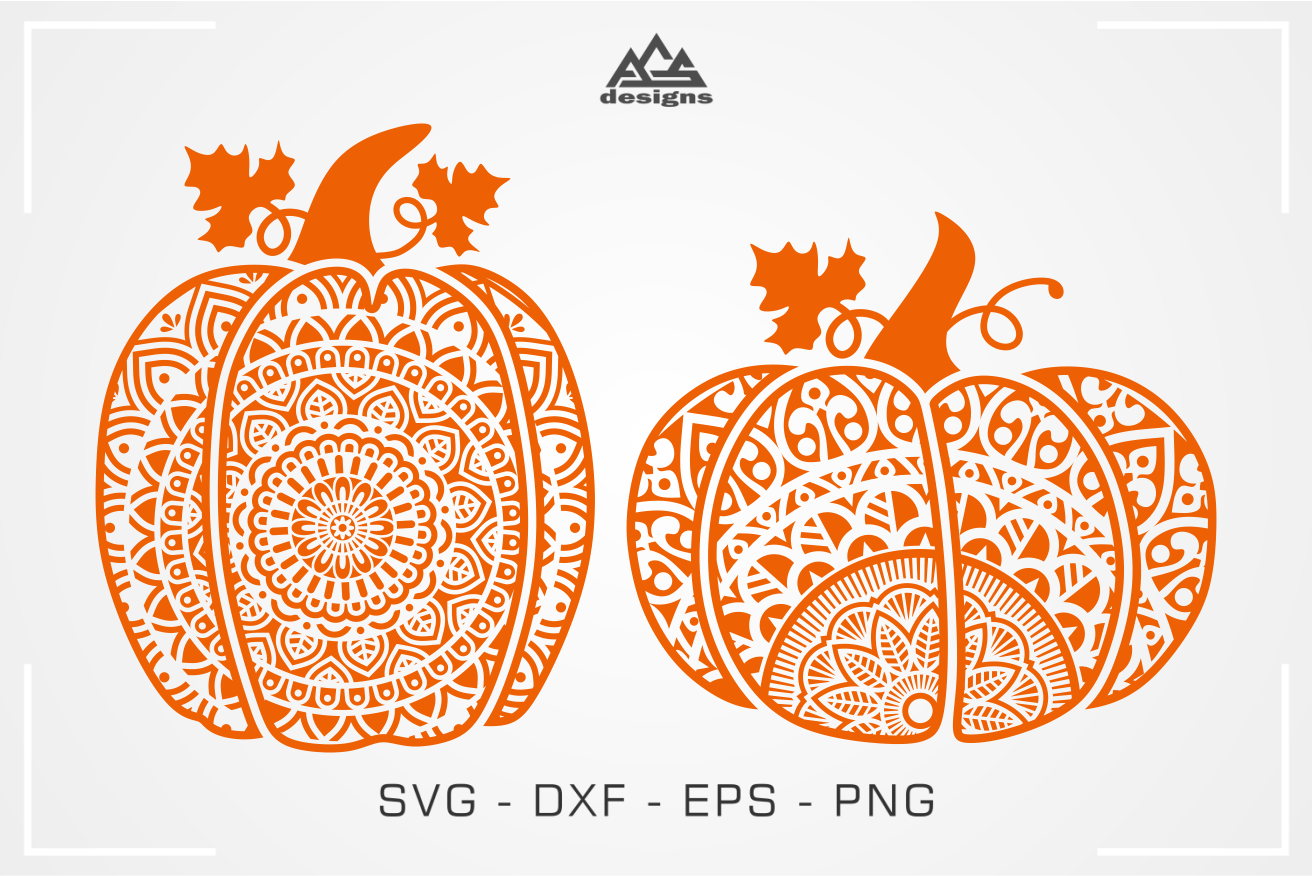 Download Pumpkin Mandala Fall Svg Design By AgsDesign | TheHungryJPEG.com