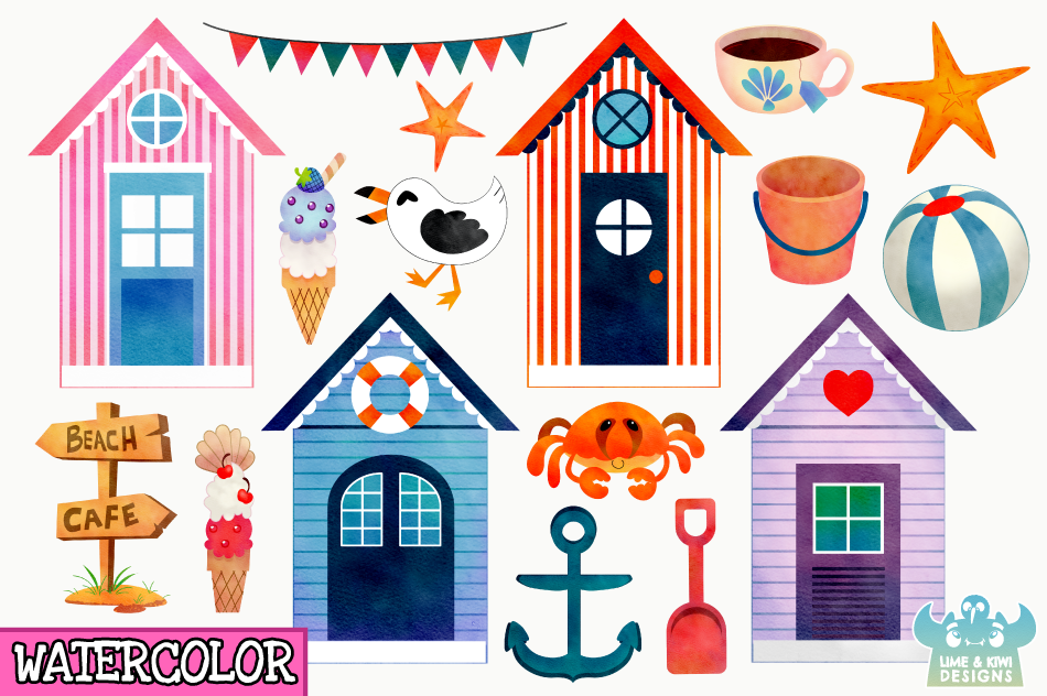 beach cafe clipart images