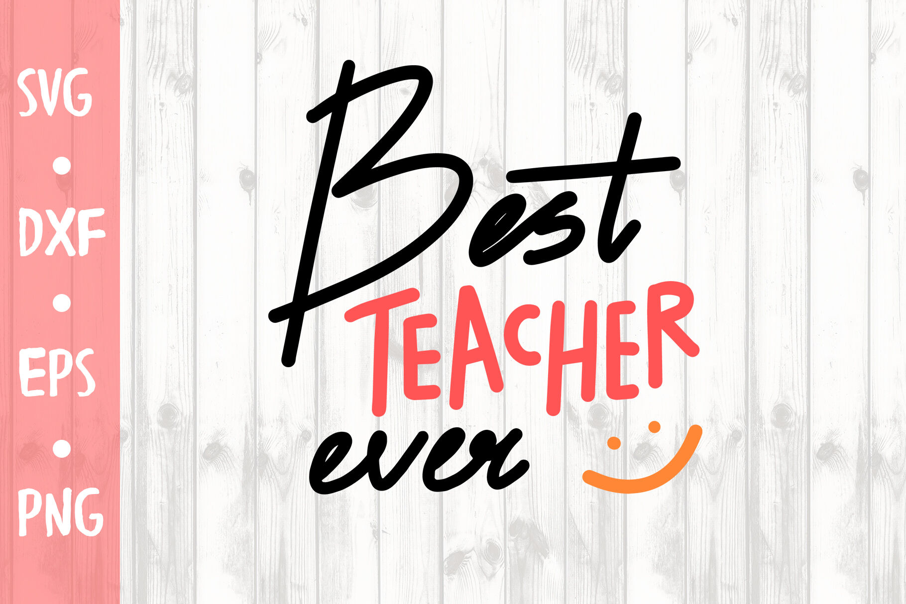 Download Best teacher SVG CUT FILE By Milkimil | TheHungryJPEG.com