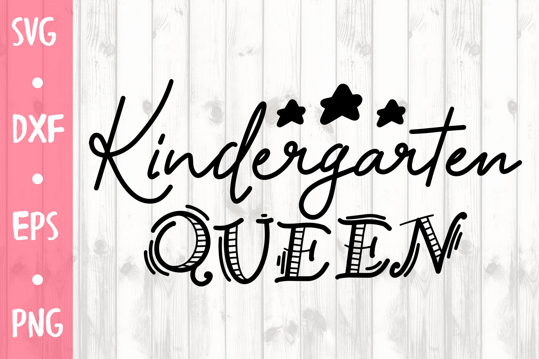 Kindergarten Queen Svg Cut File By Milkimil Thehungryjpeg Com