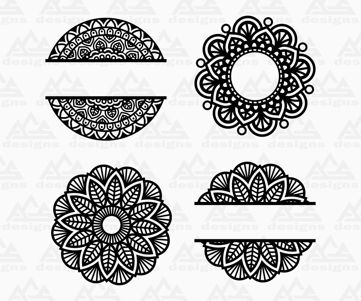 Free Free Mandala Monogram Svg Free 680 SVG PNG EPS DXF File