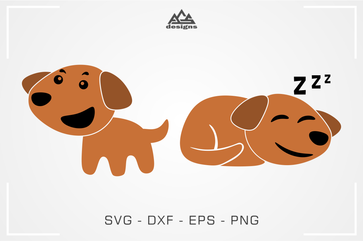 Download Cute Dog Svg Design By Agsdesign Thehungryjpeg Com PSD Mockup Templates