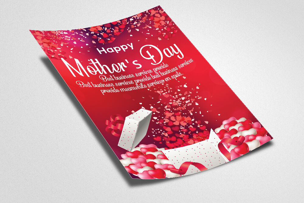 Happy Mothers Day Flyer Template By Designhub Thehungryjpeg Com