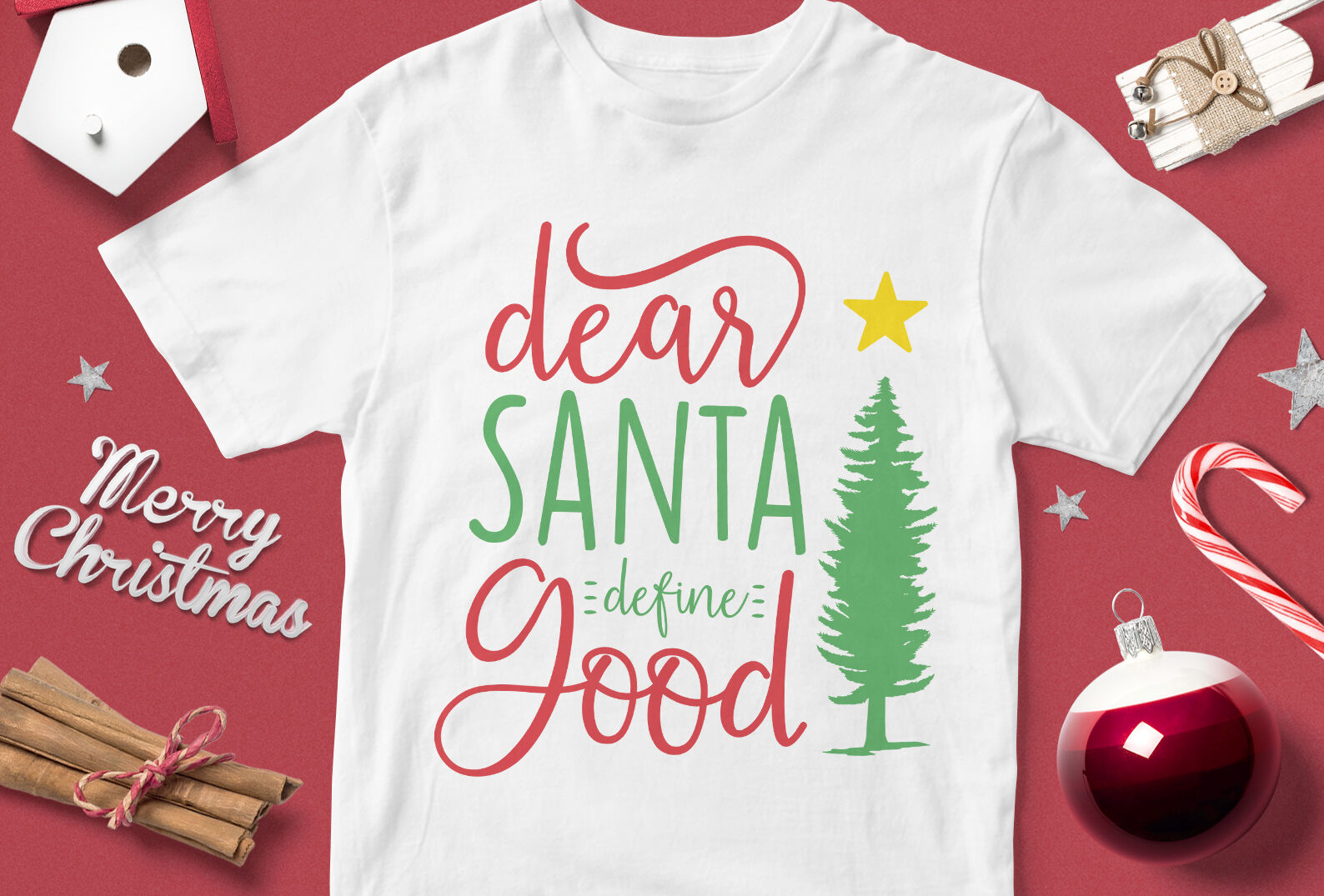 Download Dear Santa Define Good - funny christmas quotes svg By ...