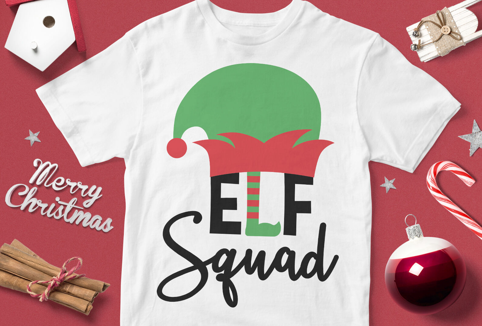 Elf Squad - funny christmas quotes svg By cuttingsvg | TheHungryJPEG