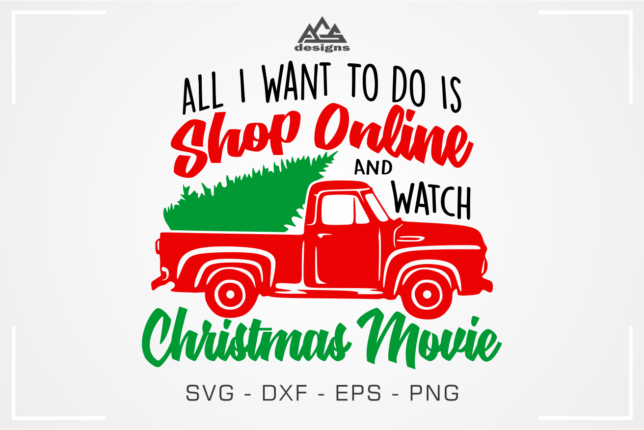Download Shop Online Watch Christmas Movie Svg Design By Agsdesign Thehungryjpeg Com