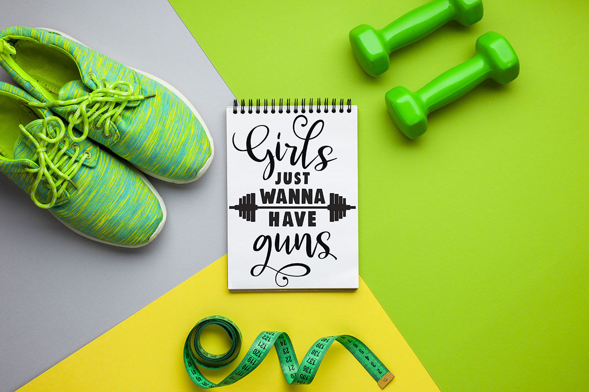 Download Fitness SVG Bundle, Workout Quotes, Gym Quotes By Freeling ...