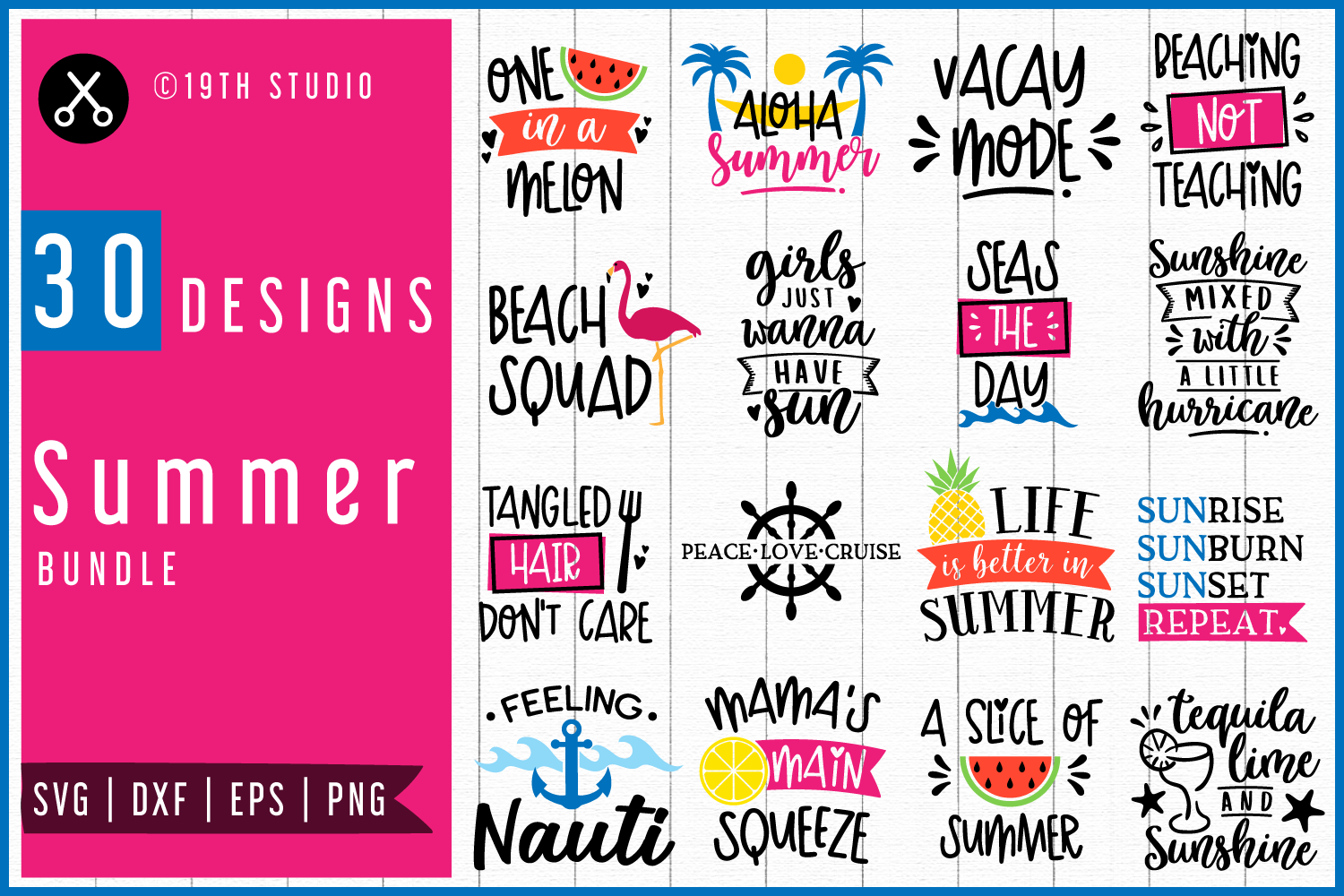 SVG Bundle | Mega SVG Bundle Vol.3 By 19TH STUDIO ...