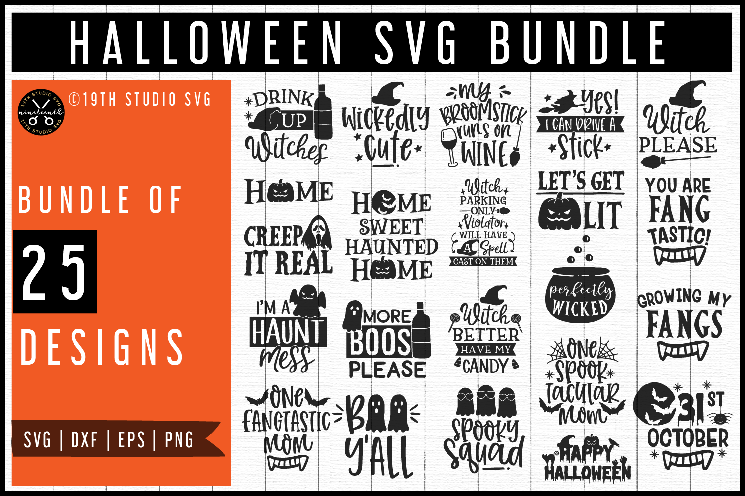 Download SVG Bundle | Mega SVG Bundle 3 By 19TH STUDIO | TheHungryJPEG.com