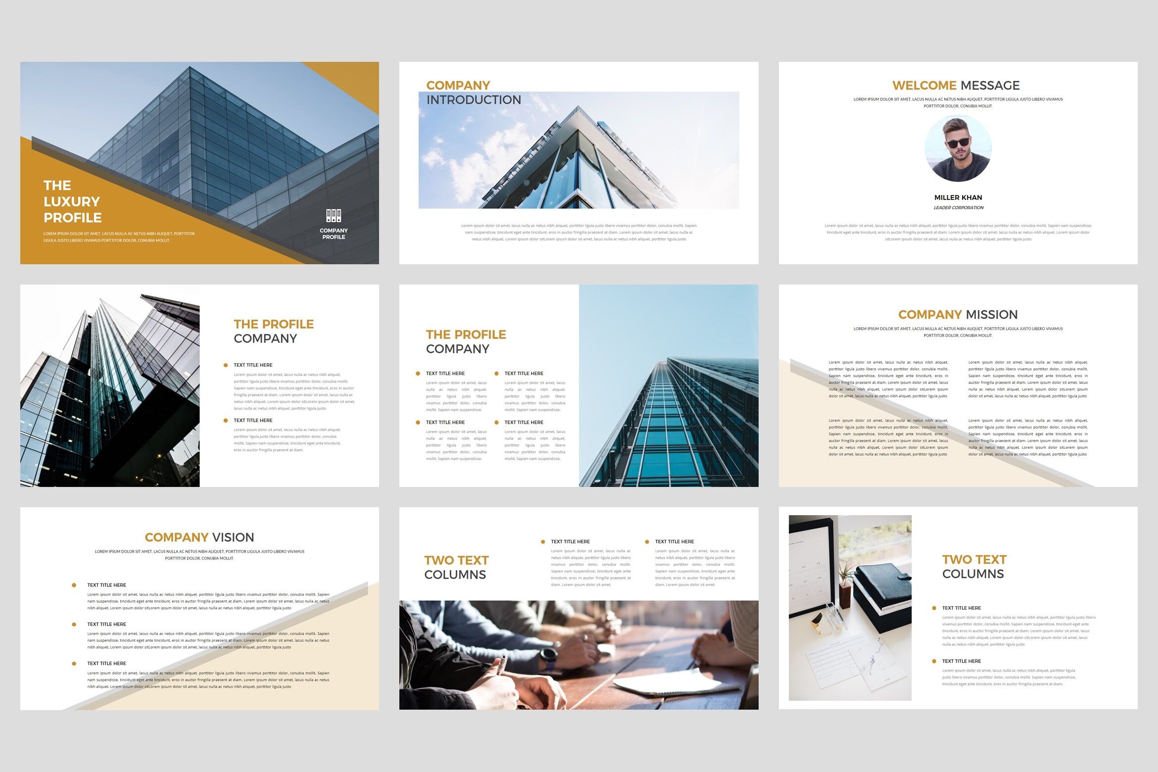 The Luxury Pitch Deck Keynote Template By Stringlabs Thehungryjpeg Com