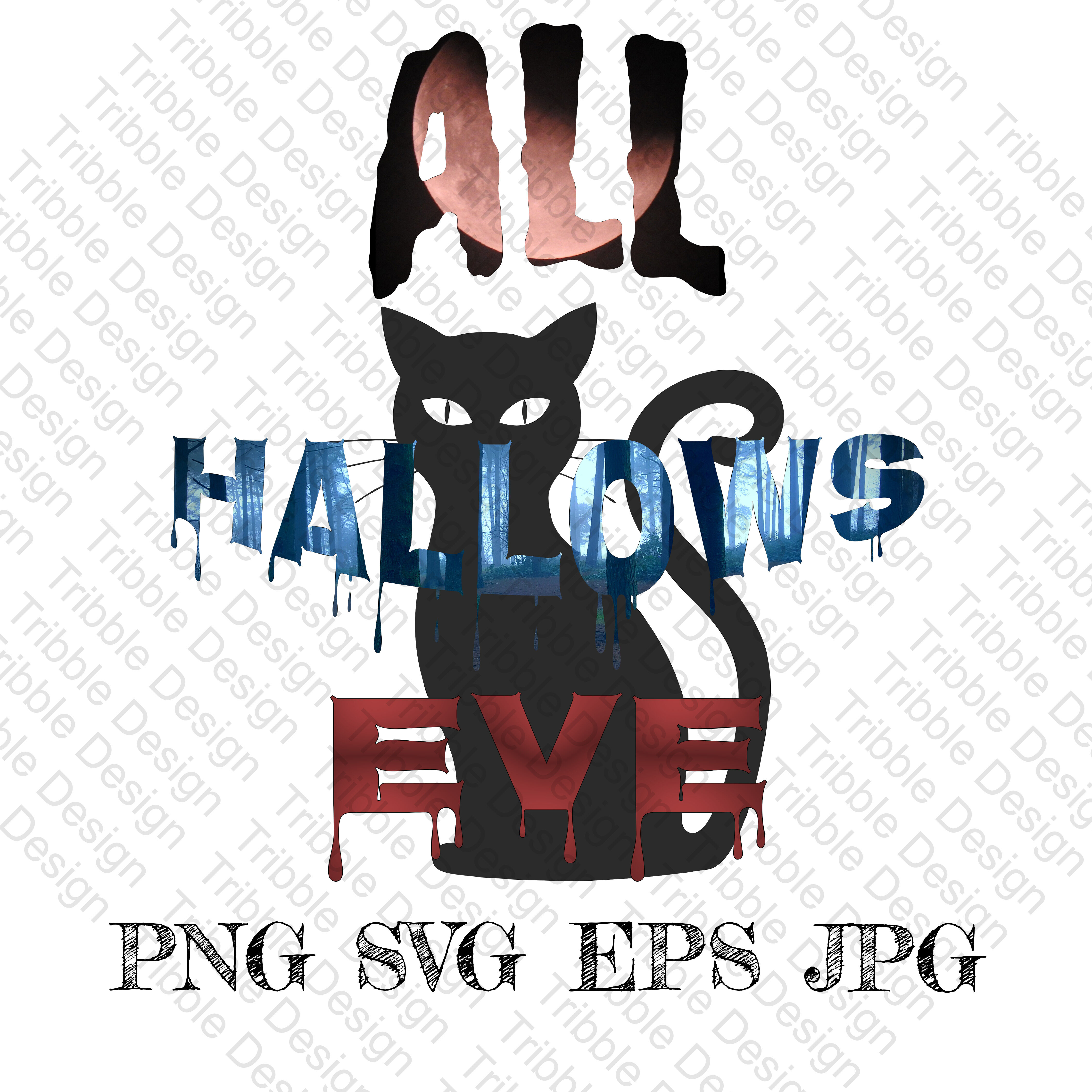 Halloween Cat SVG, Halloween Cat, Halloween SVG, Black Cat SVG, Black