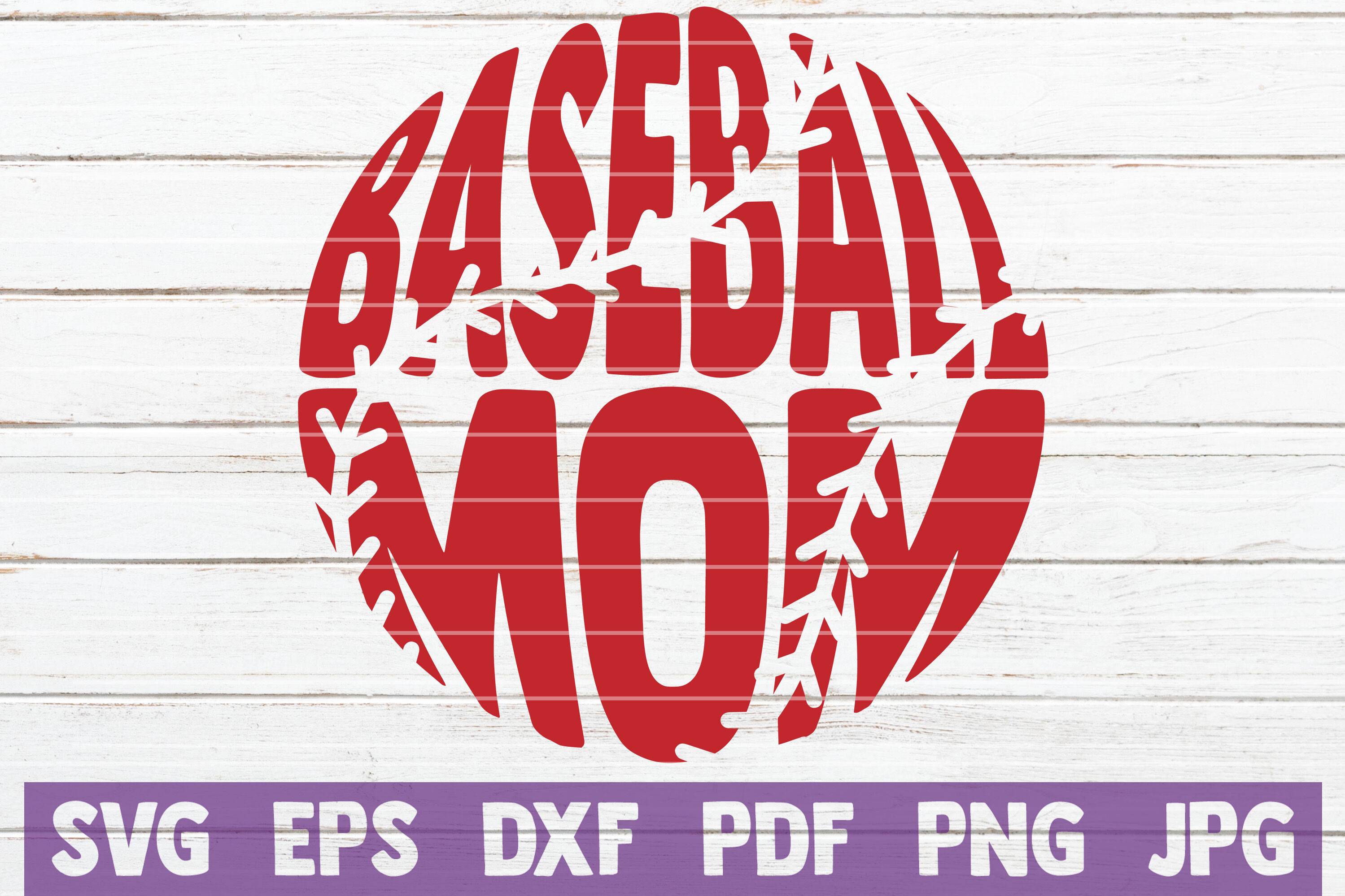 Download Baseball Mom SVG Cut File By MintyMarshmallows | TheHungryJPEG.com