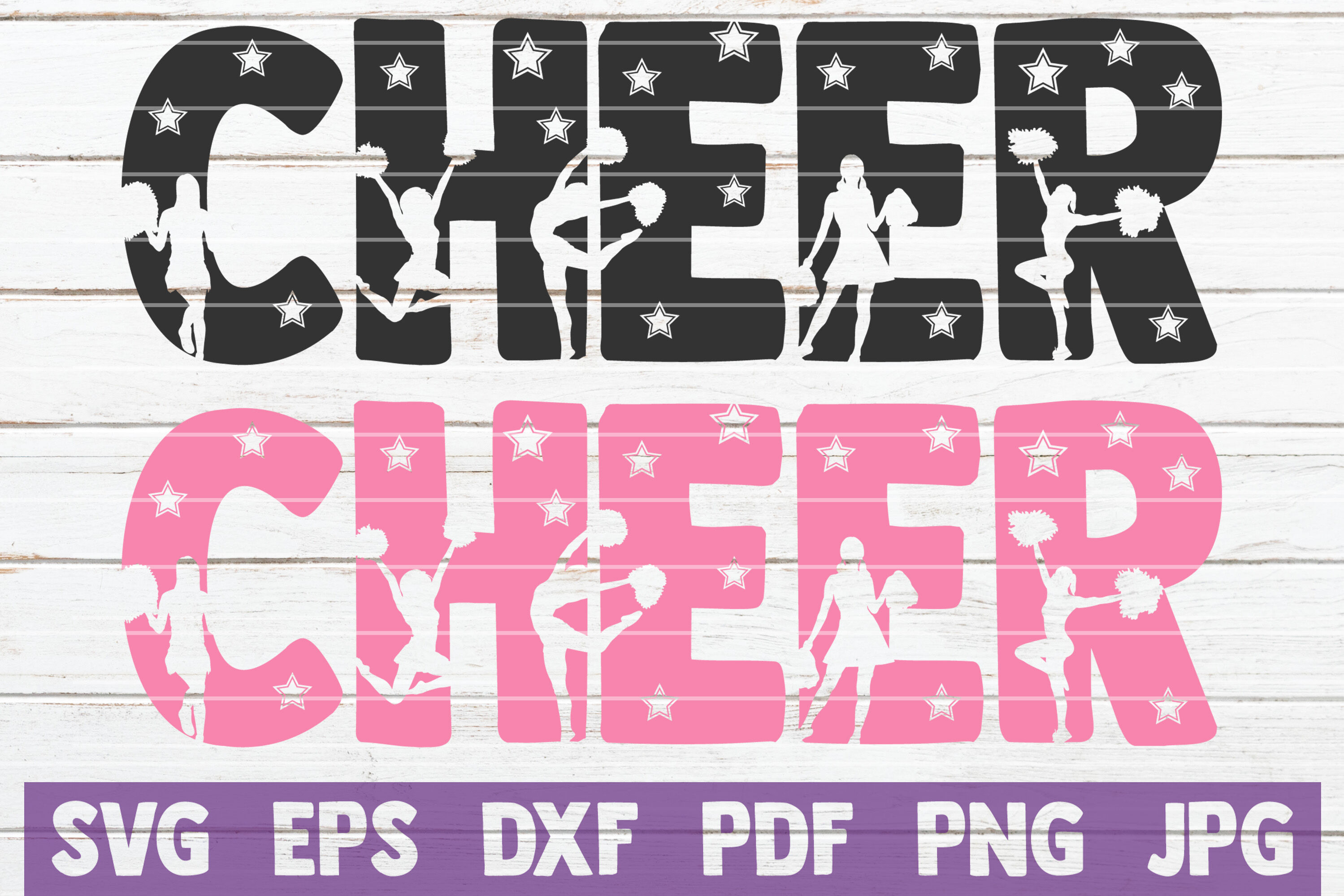 Cheer SVG Cut File By MintyMarshmallows | TheHungryJPEG.com