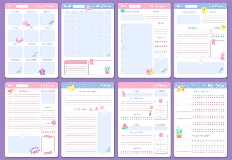 A Cute Printable Weekly Planner To Help You Tackle 2021 Free 