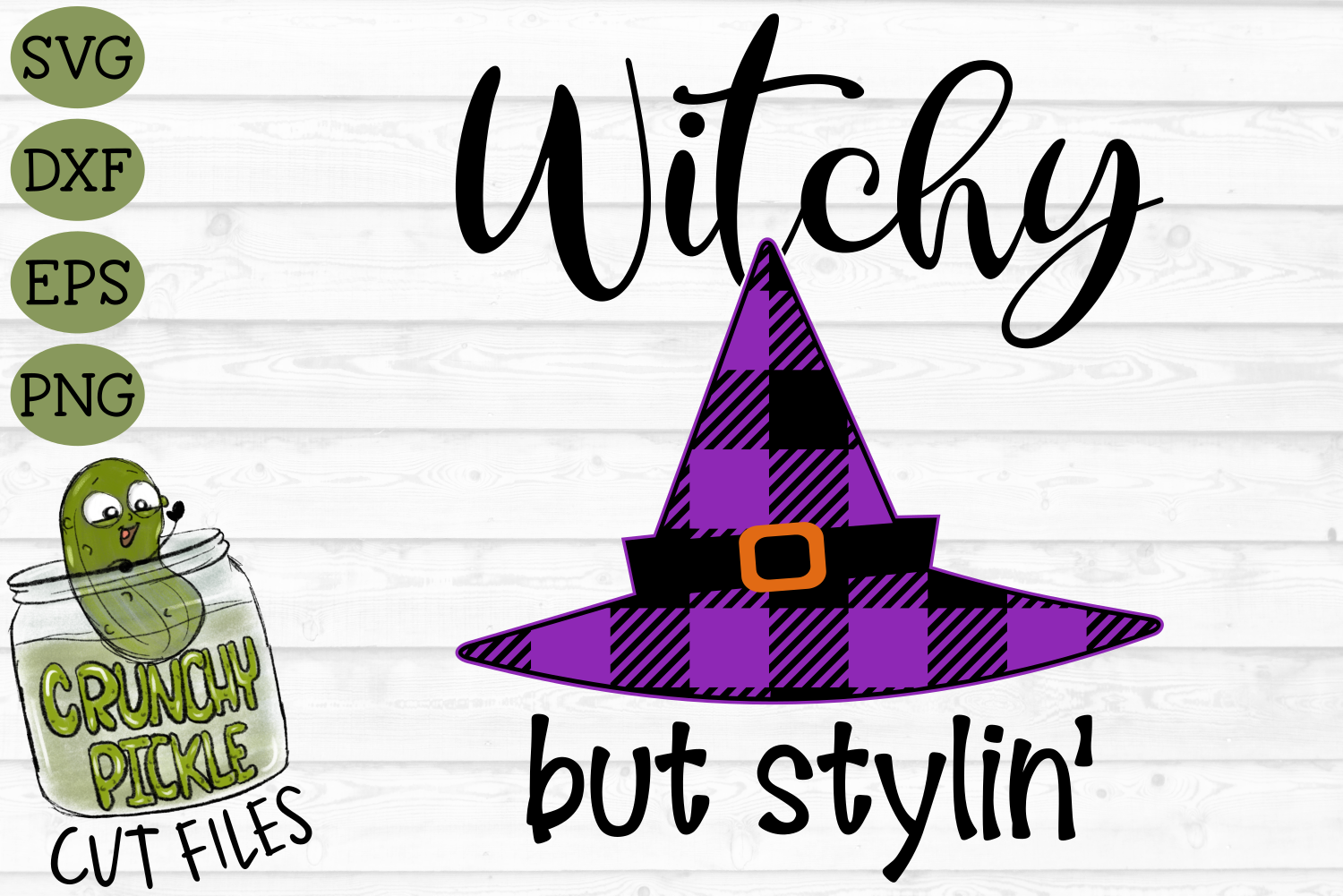 Witchy But Stylin Halloween Svg File By Crunchy Pickle Thehungryjpeg Com