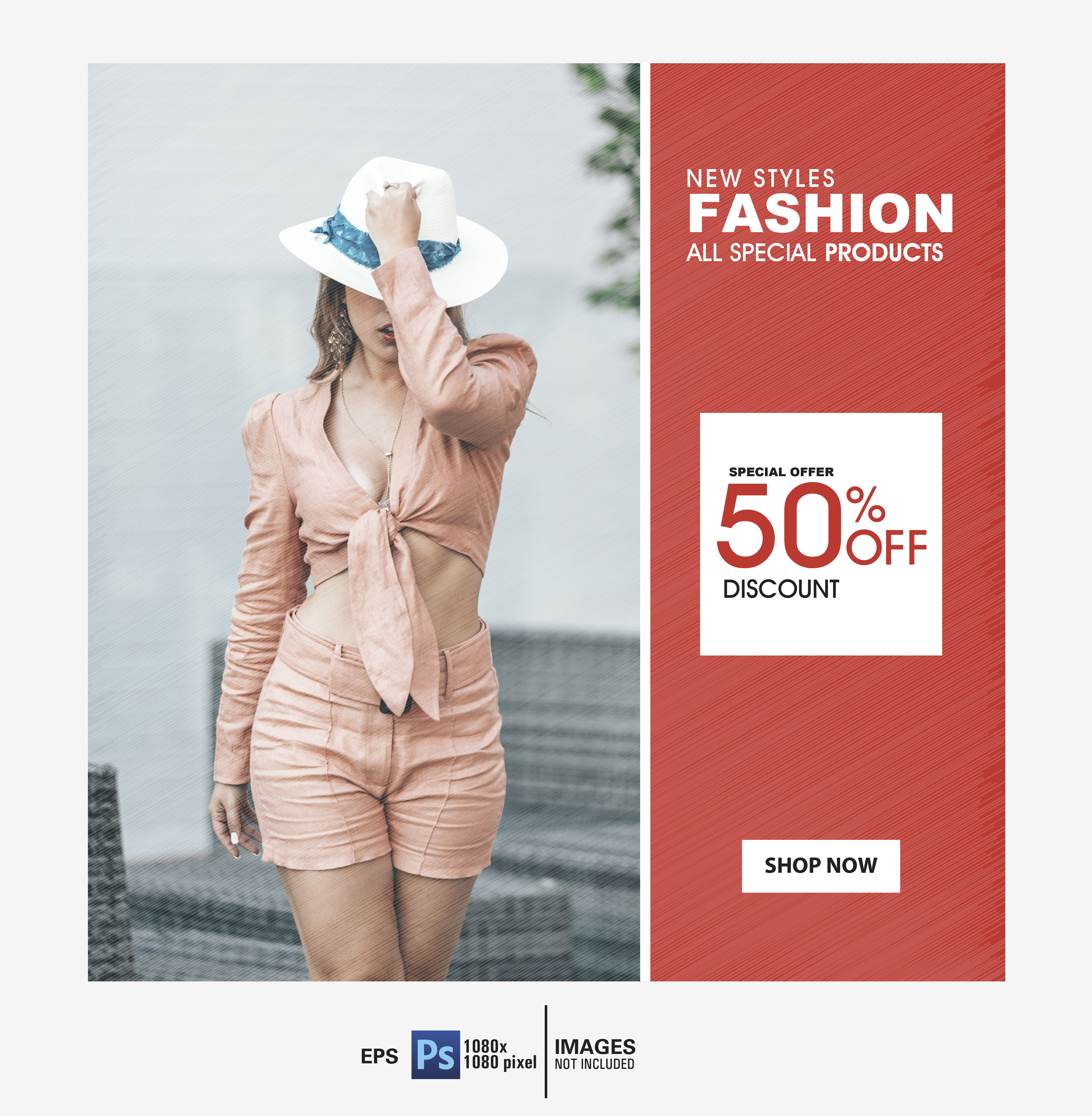 Fashion Sale social media & web banner template By Dot For Product Banner Template